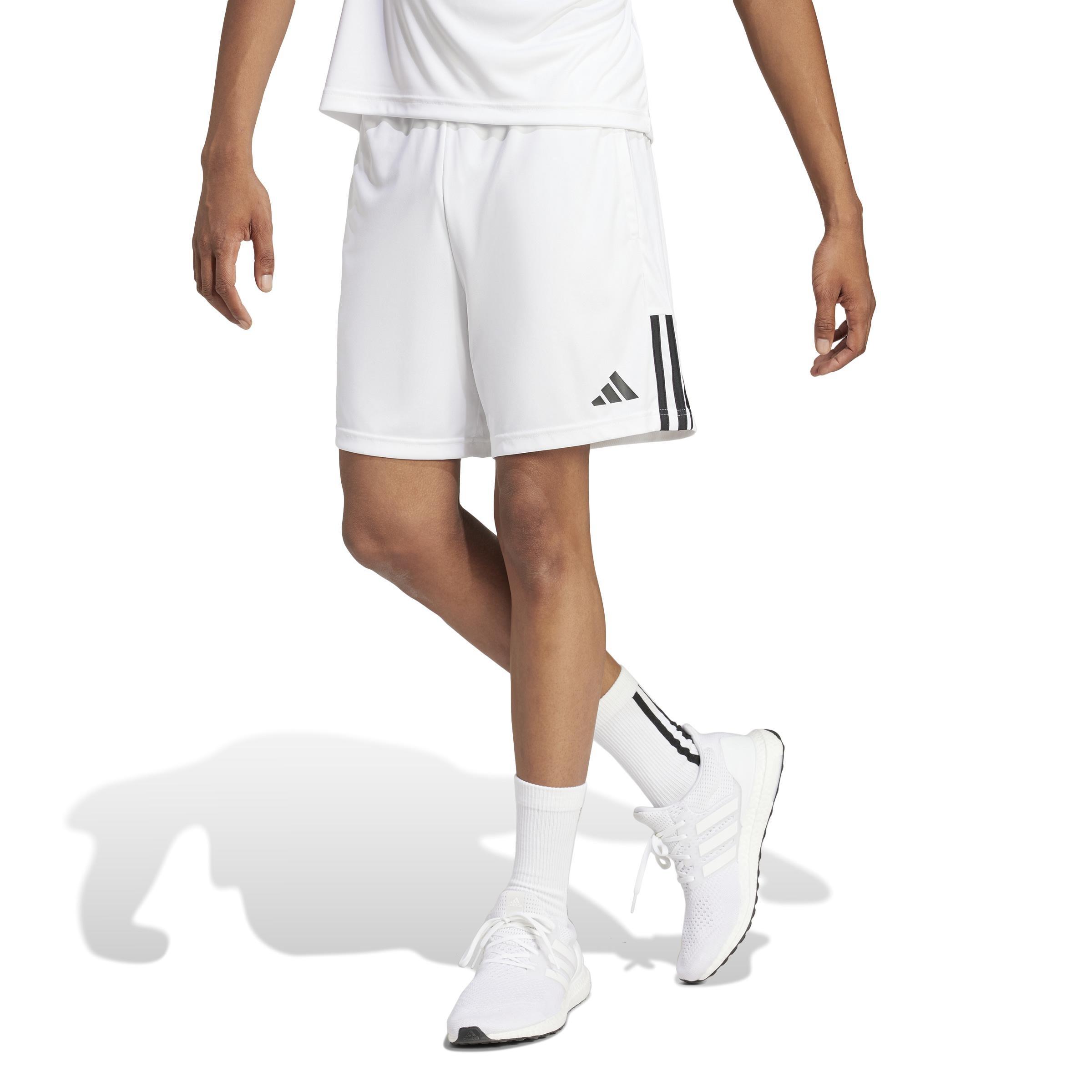 Sereno AEROREADY Cut 3-Stripes Shorts, White, , large image number 14