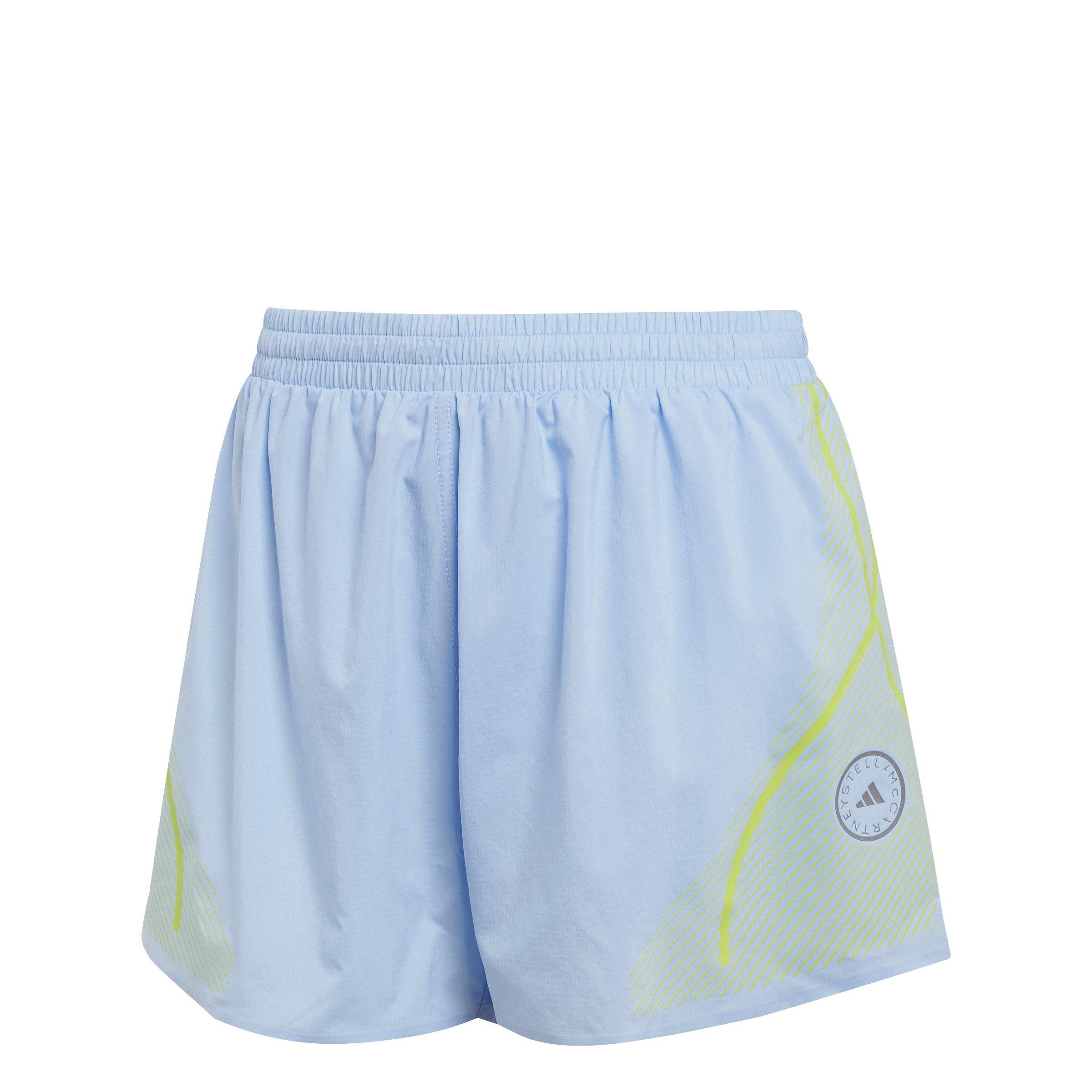 adidas by Stella McCartney TruePace Running Shorts, Blue, , large image number 1