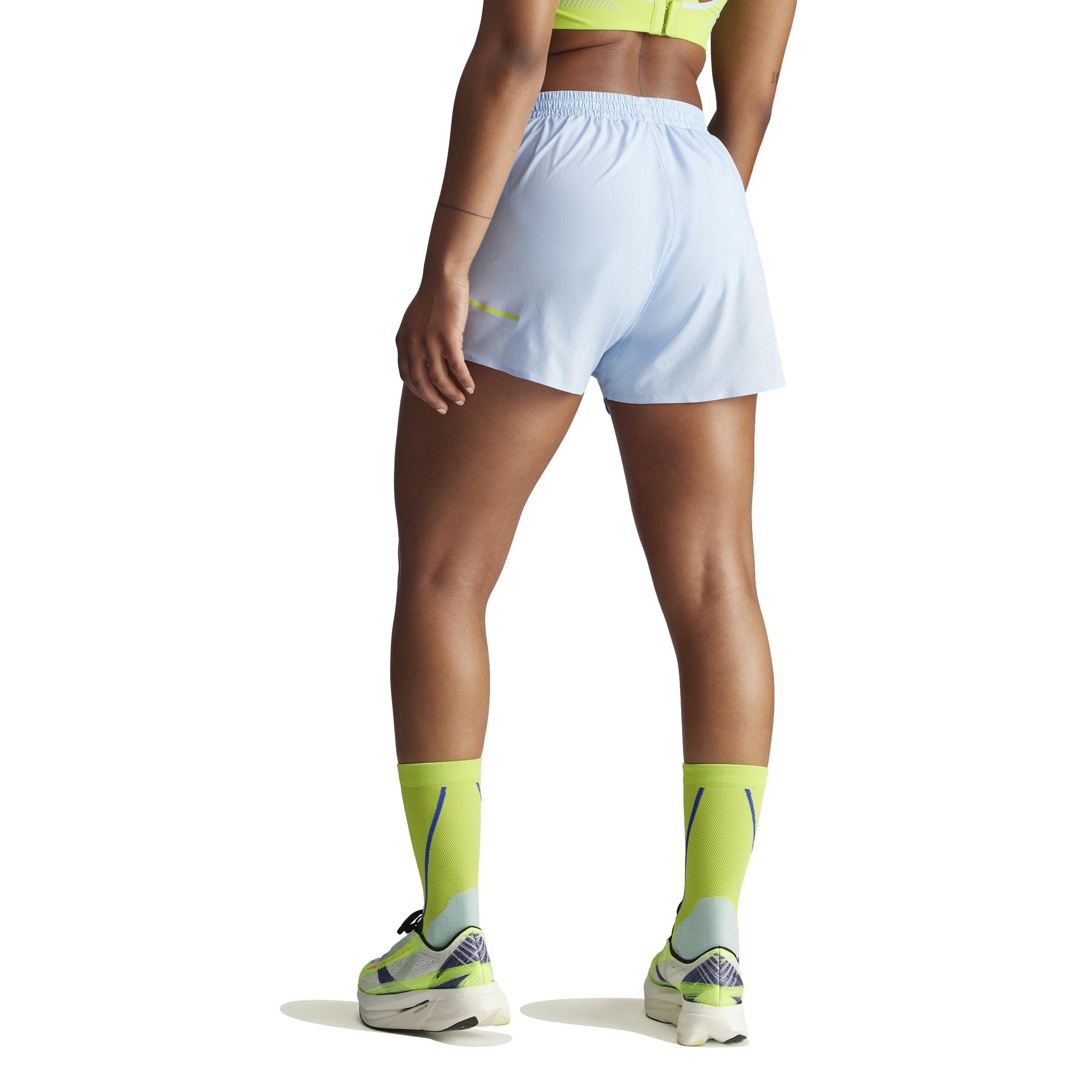 adidas by Stella McCartney TruePace Running Shorts, Blue, , large image number 2