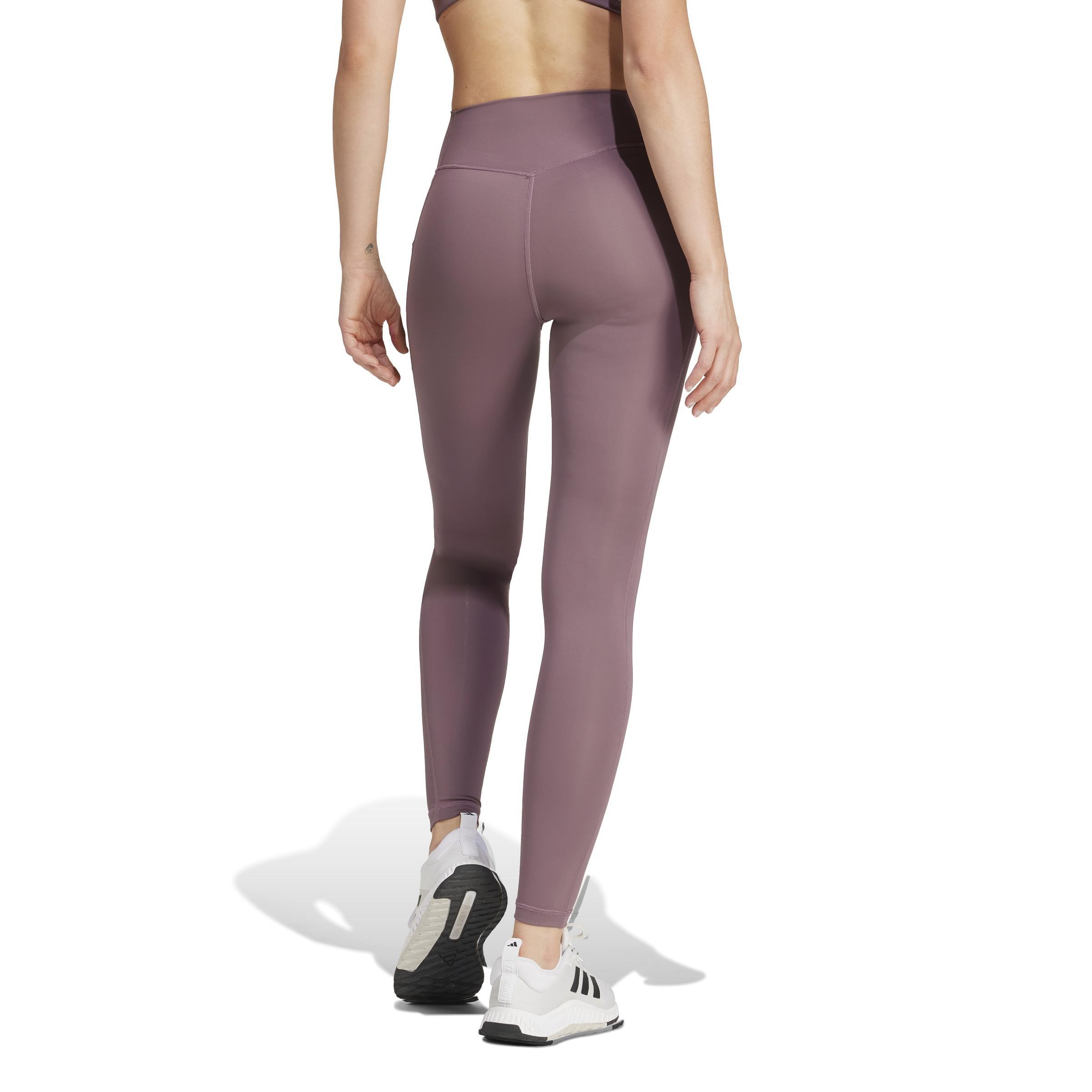 Optime Full-Length Leggings, Purple, A901_ONE, large image number 2