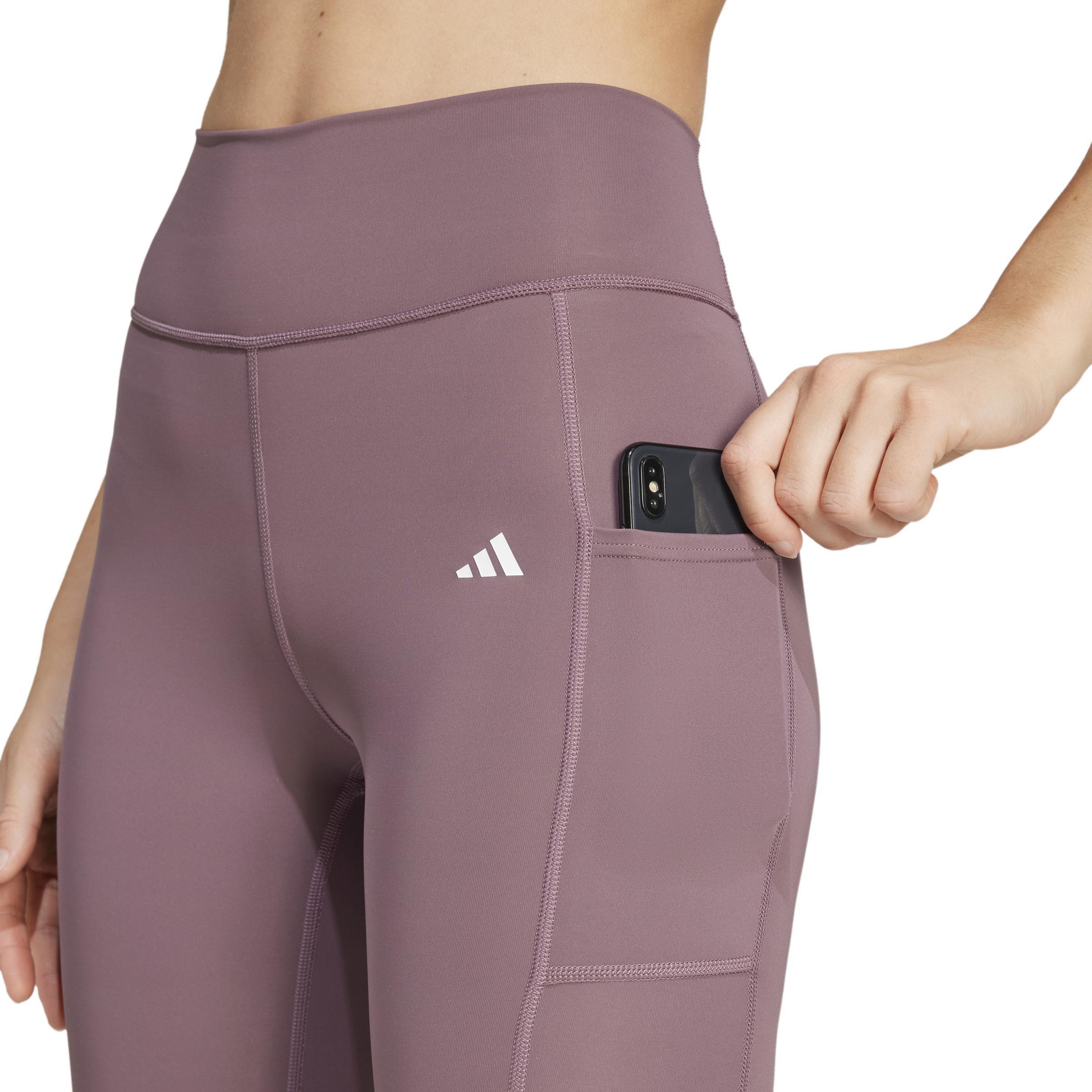 Optime Full-Length Leggings, Purple, A901_ONE, large image number 4