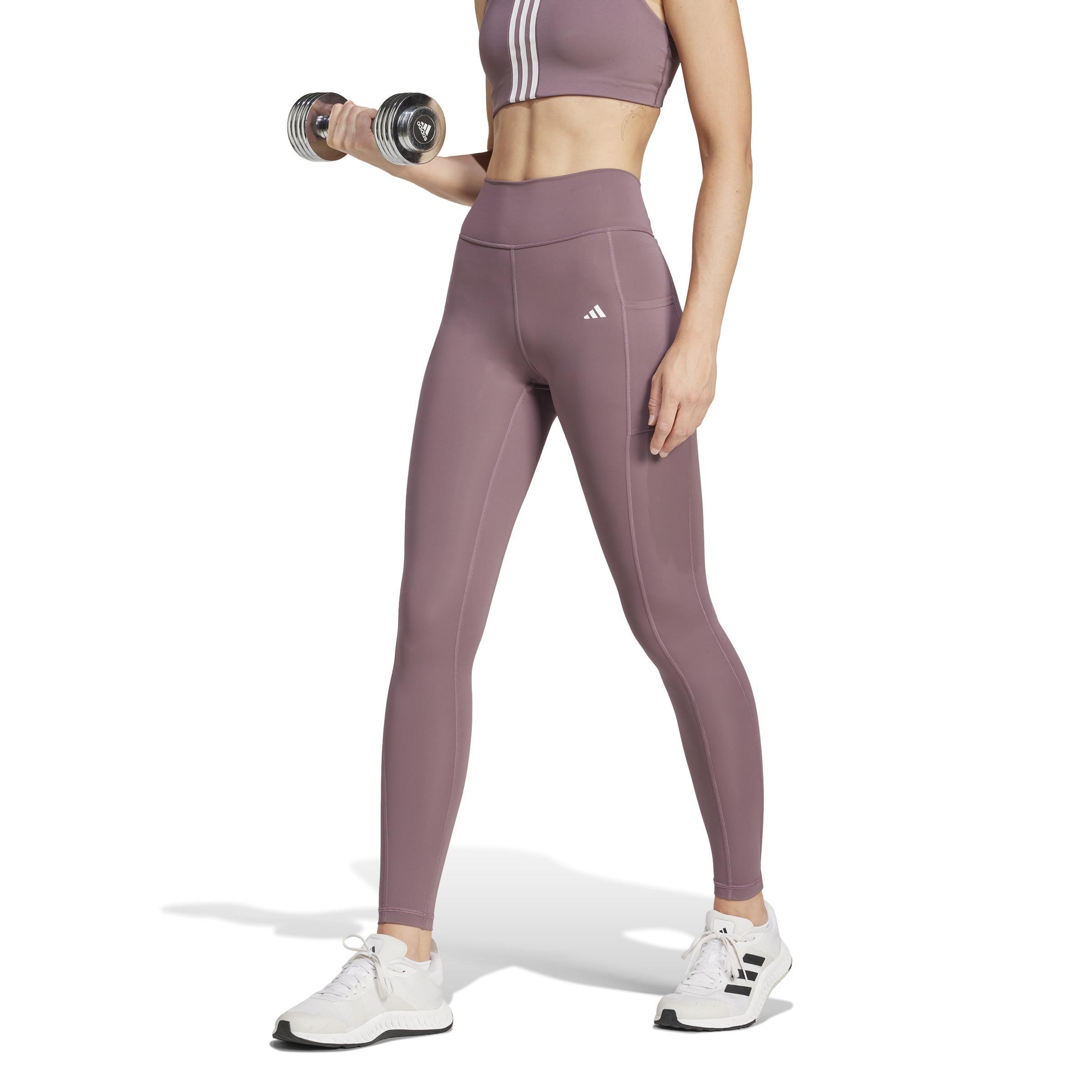 Optime Full-Length Leggings, Purple, A901_ONE, large image number 8