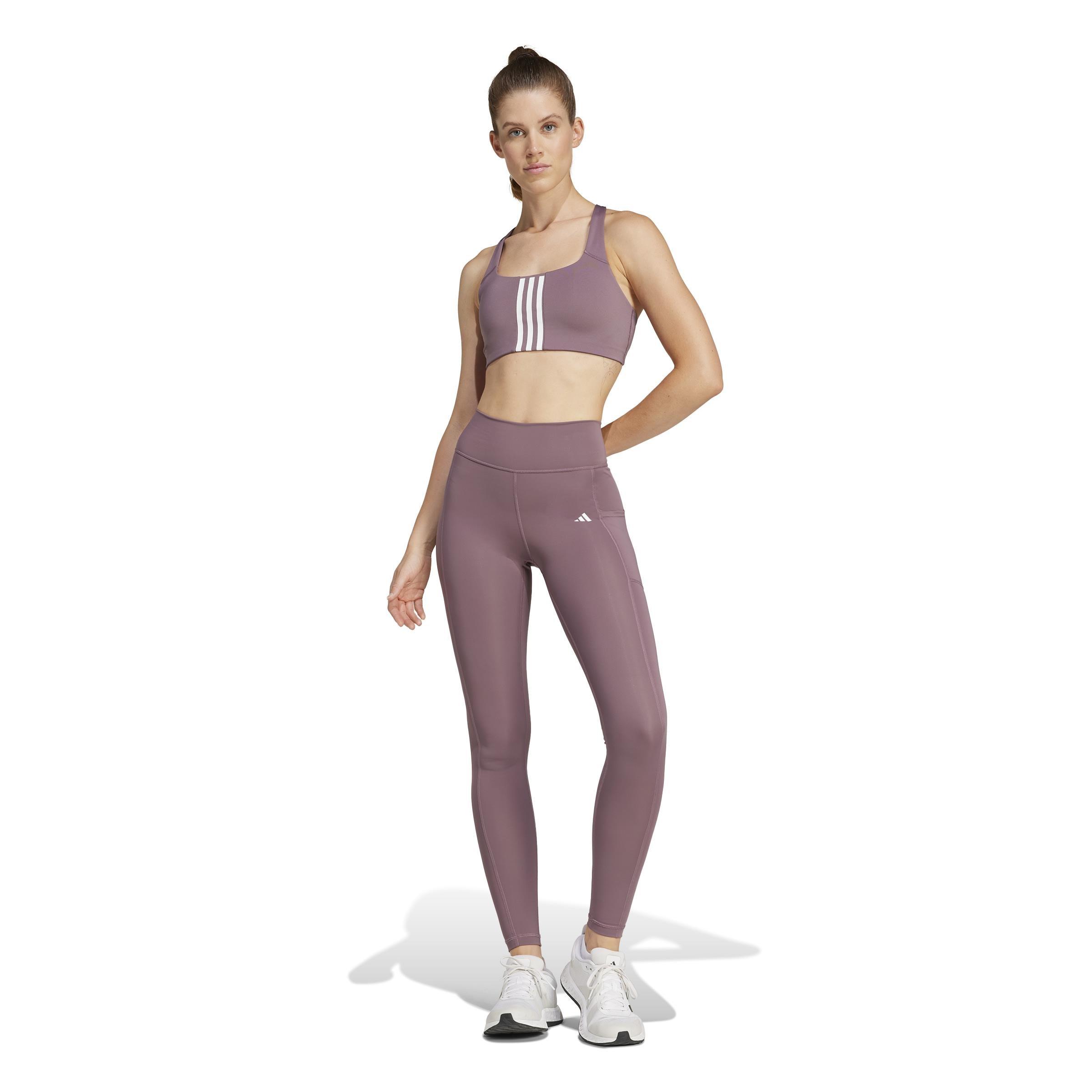 Optime Full-Length Leggings, Purple, A901_ONE, large image number 12