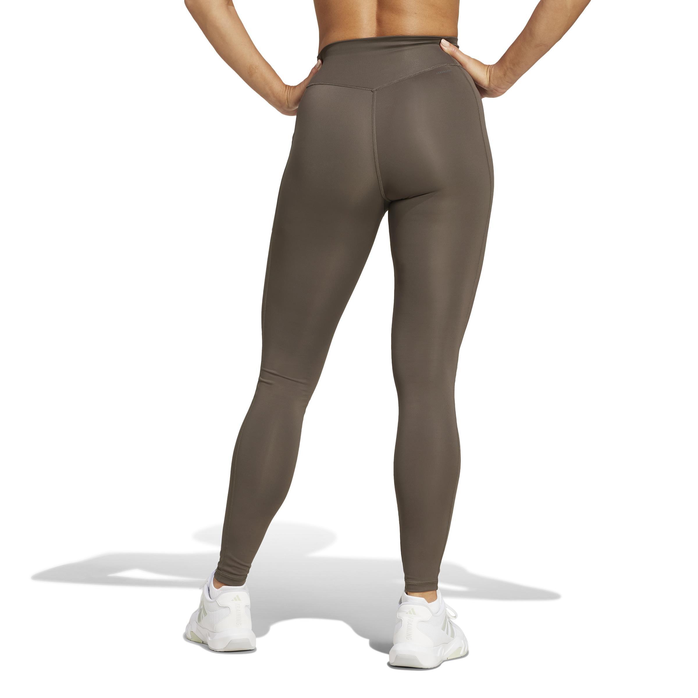 Optime Full-Length Leggings, Green, A901_ONE, large image number 2