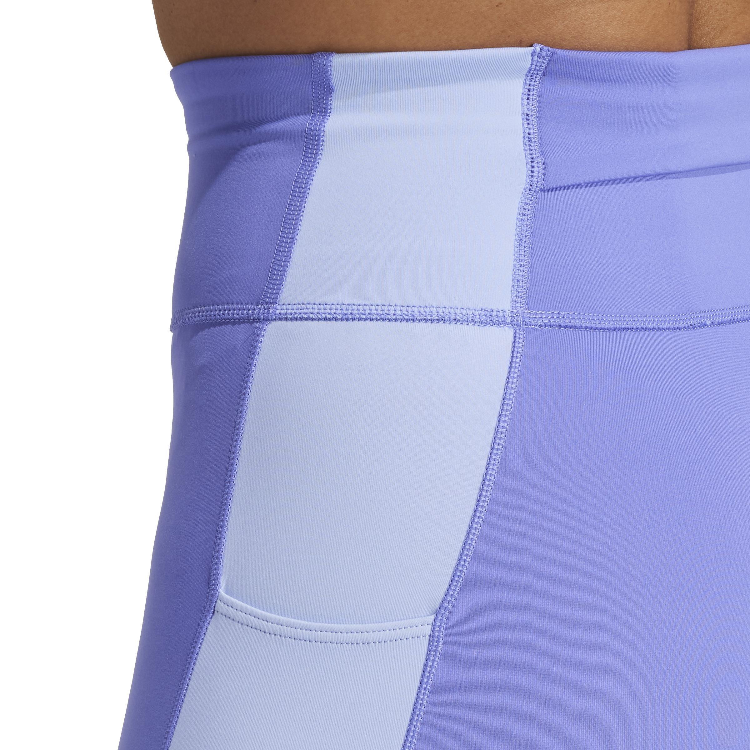 Own The Run Colorblock Full-Length Leggings, Blue, , large image number 4