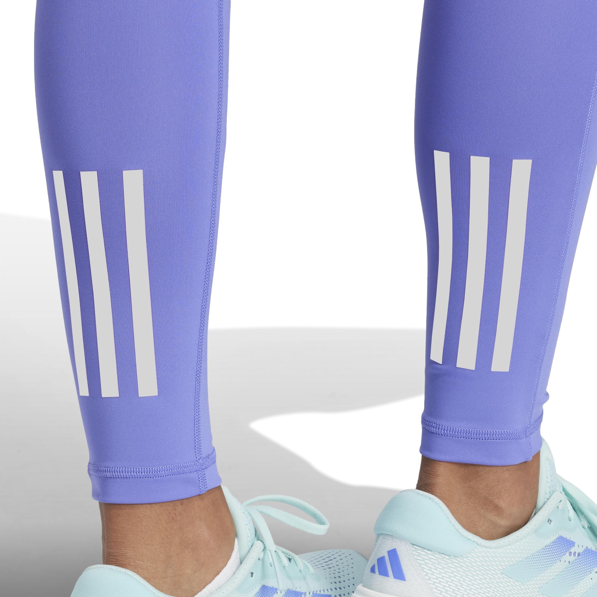 Own The Run Colorblock Full-Length Leggings, Blue, , large image number 5