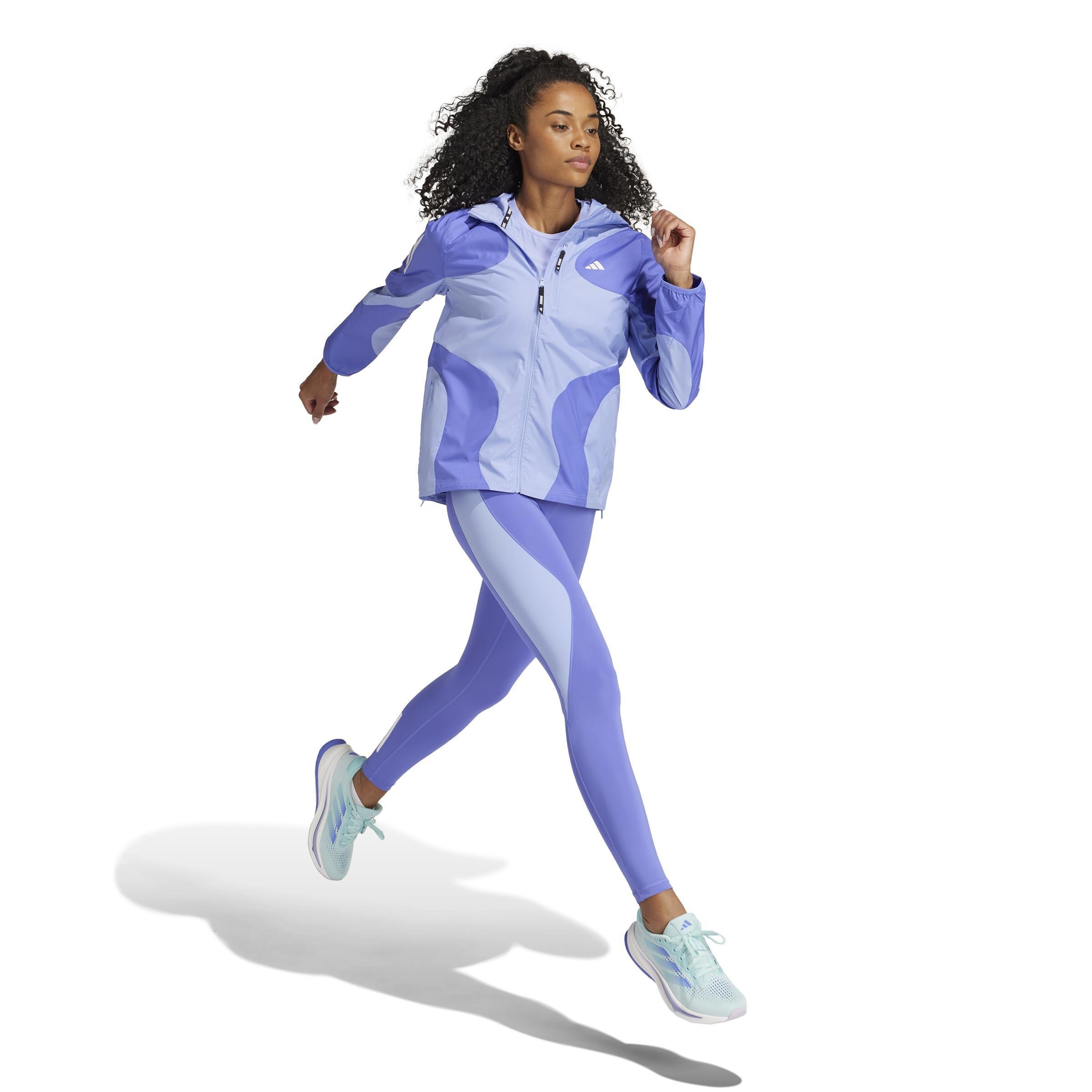 Own The Run Colorblock Full-Length Leggings, Blue, , large image number 9