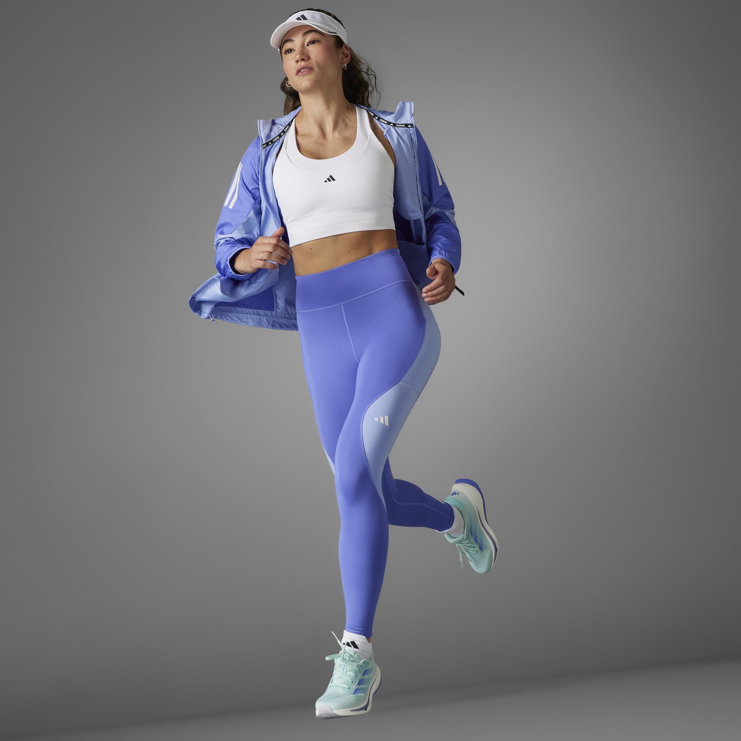 Own The Run Colorblock Full-Length Leggings, Blue, , large image number 13