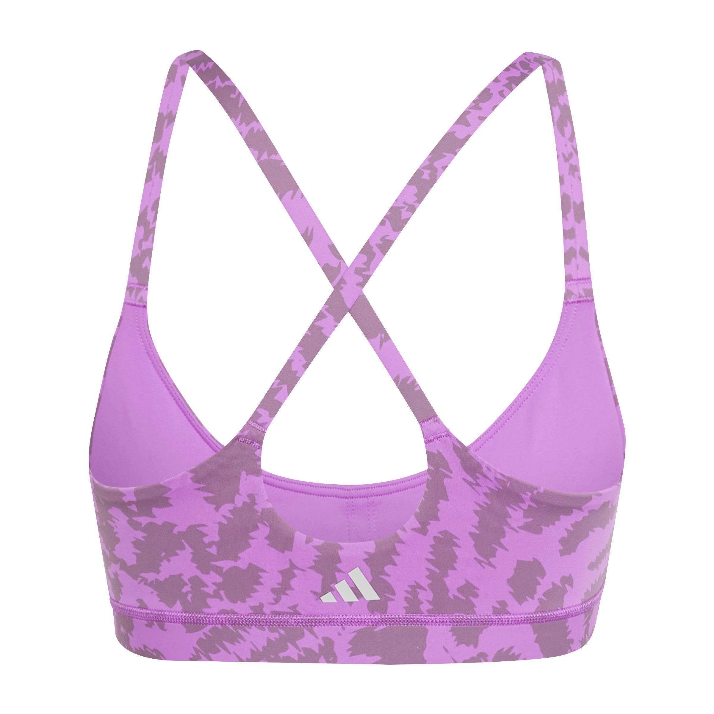 All Me Light-Support All-Over Print Bra, Purple, , large image number 4