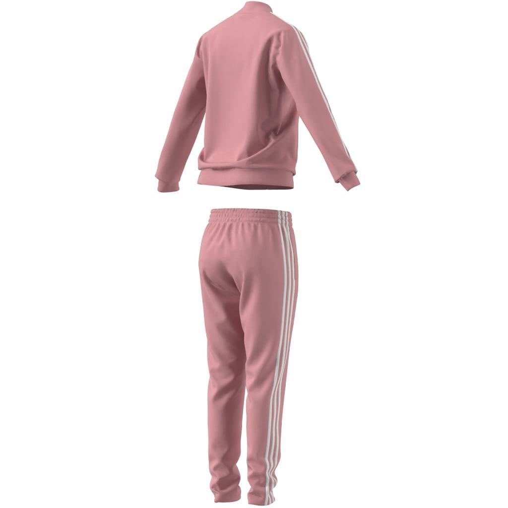 Essentials 3-Stripes Tracksuit, Pink, A901_ONE, large image number 7