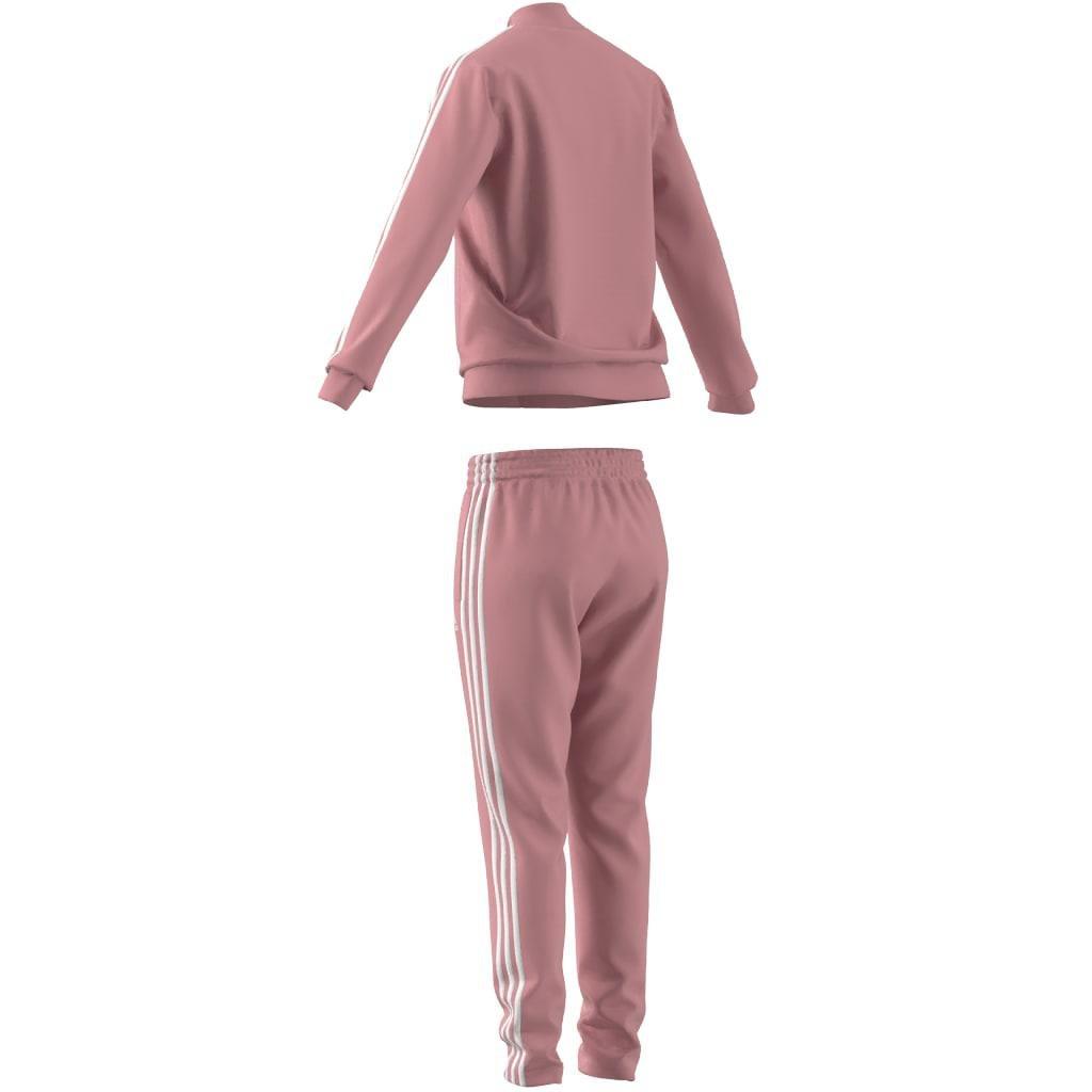 Essentials 3-Stripes Tracksuit, Pink, A901_ONE, large image number 12