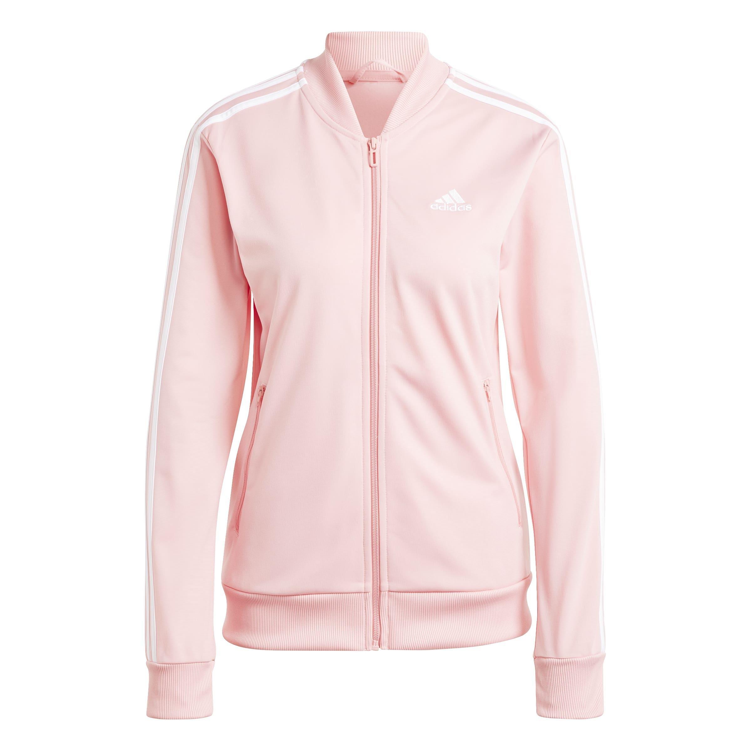 Essentials 3-Stripes Tracksuit, Pink, A901_ONE, large image number 13
