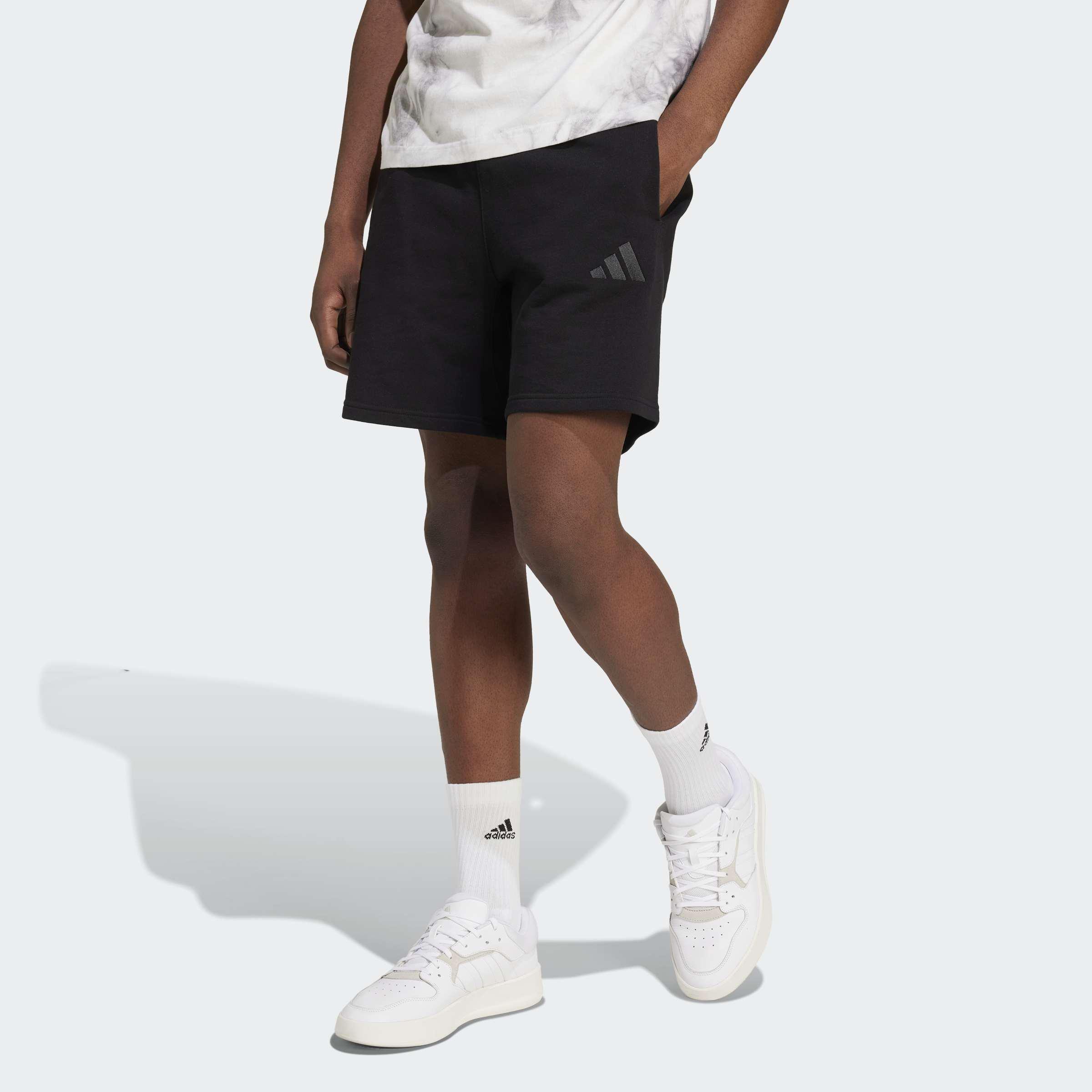 ALL SZN French Terry Shorts, Black, A901_ONE, large image number 4