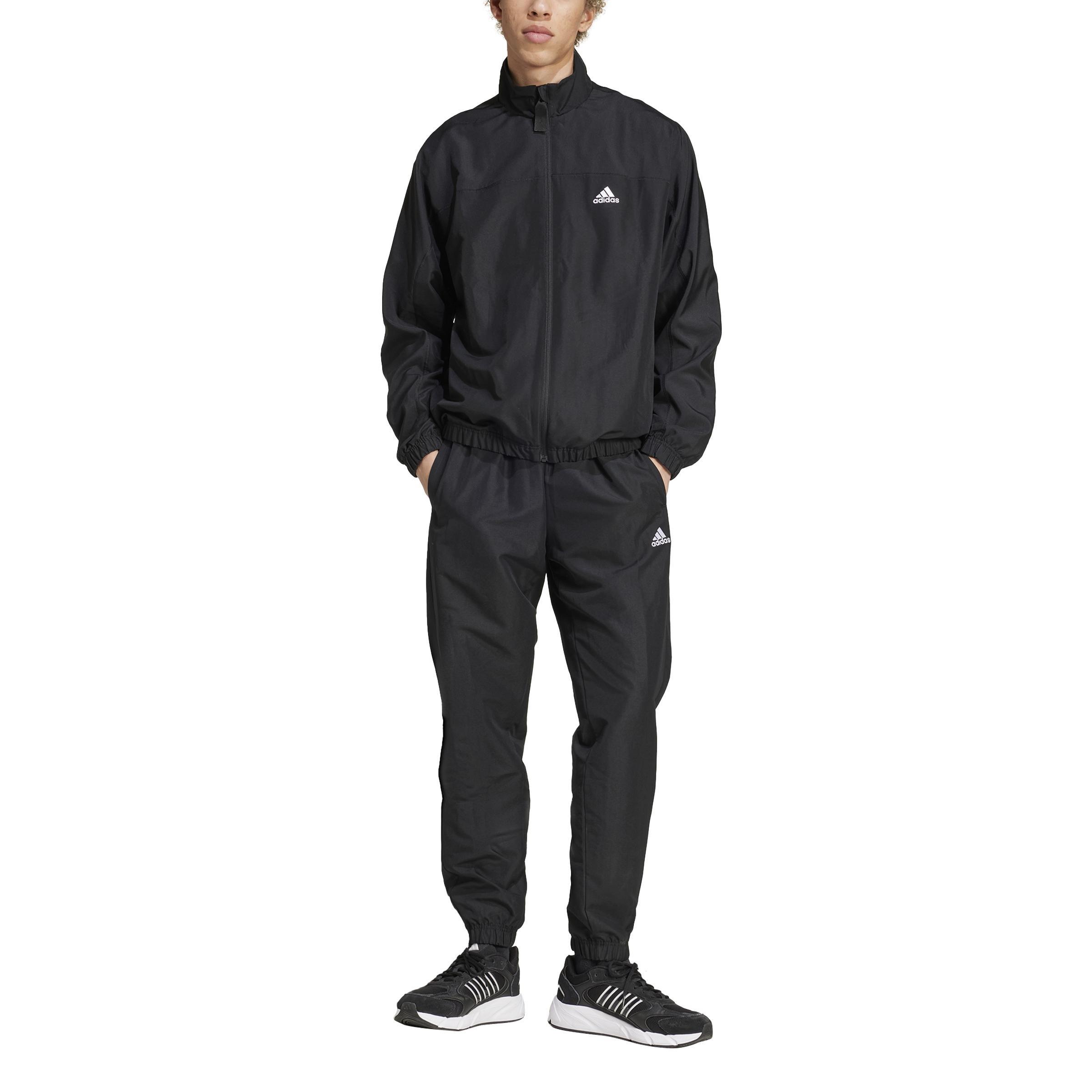 Sportswear Woven Colorblock Track Suit, Black, , large image number 0
