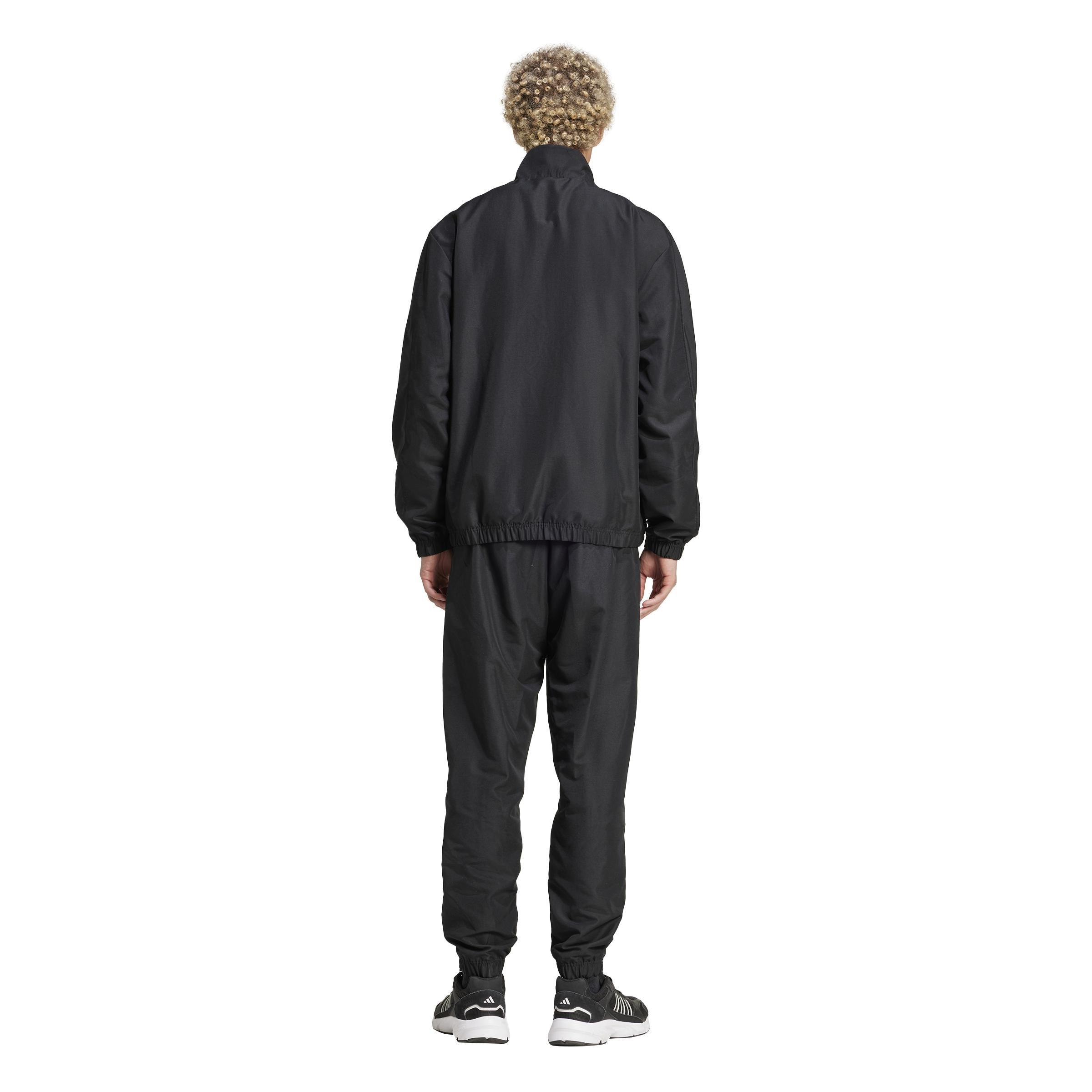 Sportswear Woven Colorblock Track Suit, Black, , large image number 1