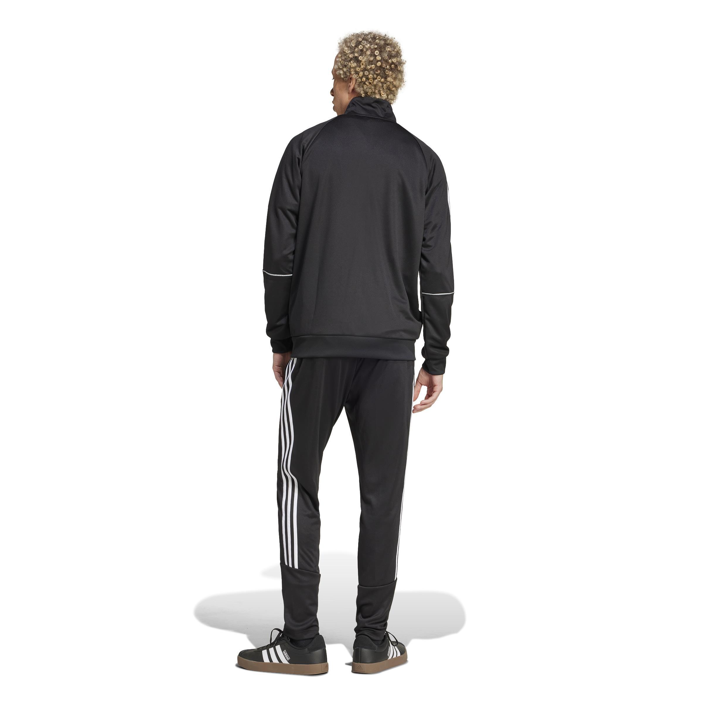 Sportswear 3-Stripes Doubleknit Track Suit, Black, , large image number 1