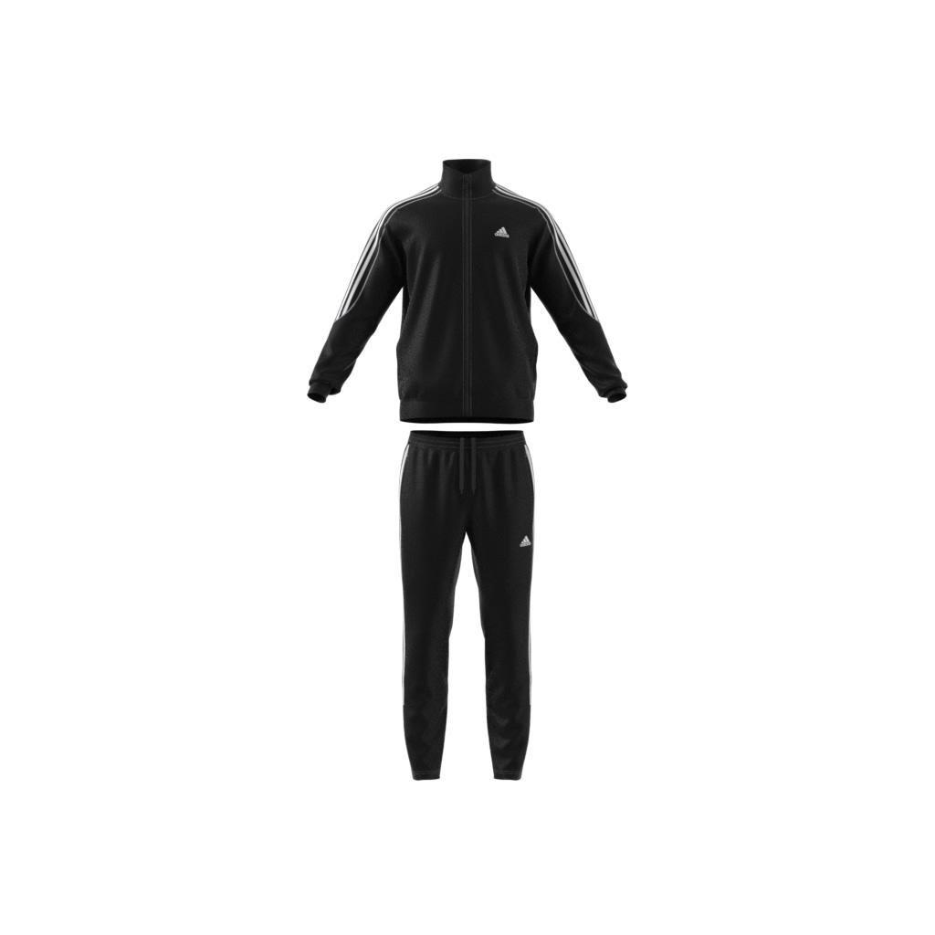 Sportswear 3-Stripes Doubleknit Track Suit, Black, A901_ONE, large image number 7