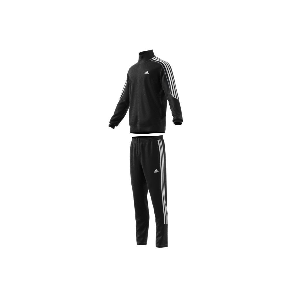 Sportswear 3-Stripes Doubleknit Track Suit, Black, A901_ONE, large image number 8