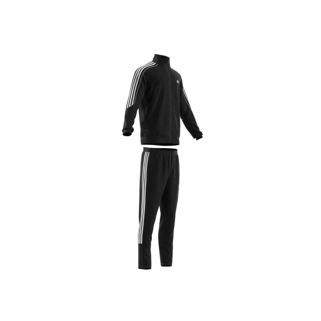 Sportswear 3-Stripes Doubleknit Track Suit, Black, A901_ONE, large image number 11