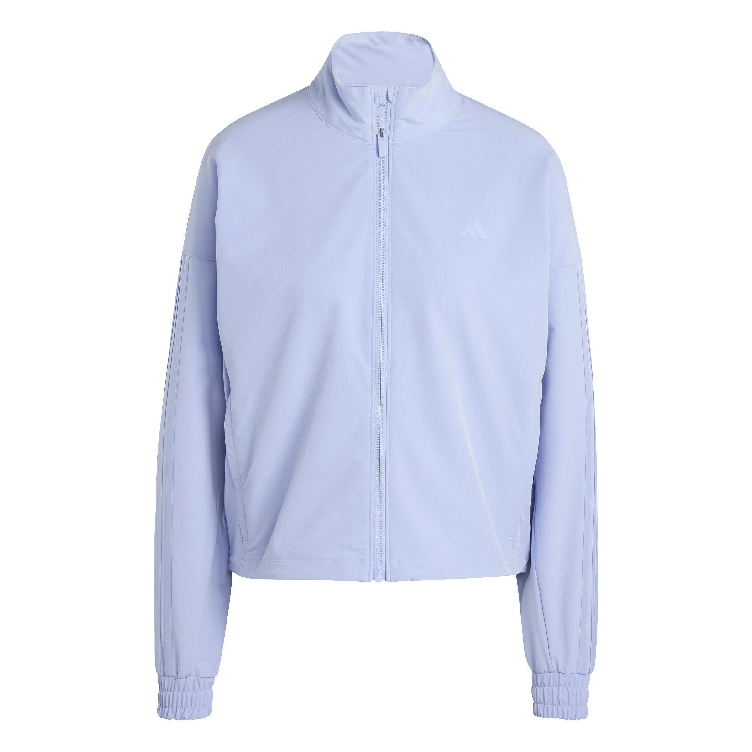 Pacer All Gym Tonal 3-Stripes Woven Jacket, Blue, A901_ONE, large image number 1