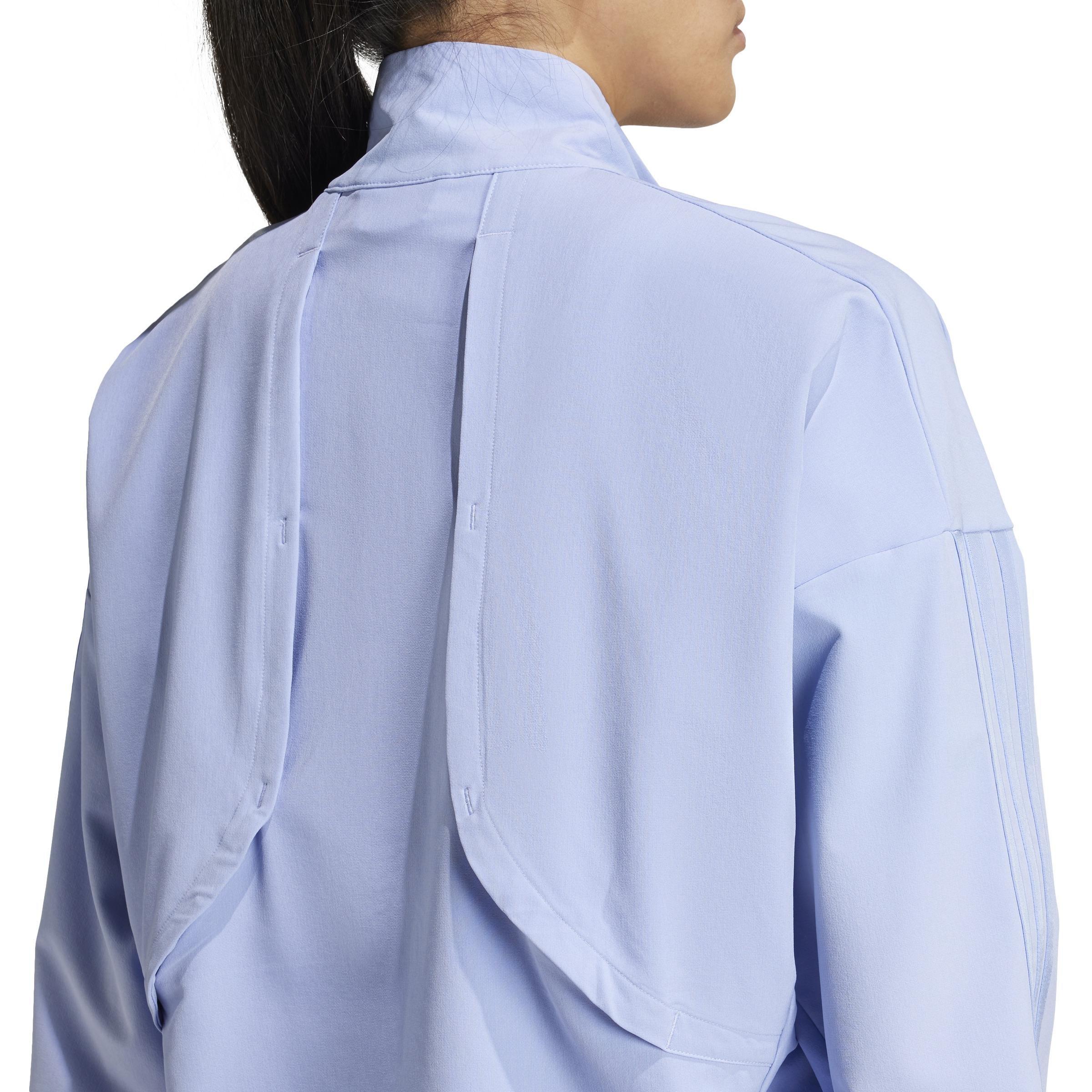 Pacer All Gym Tonal 3-Stripes Woven Jacket, Blue, A901_ONE, large image number 4