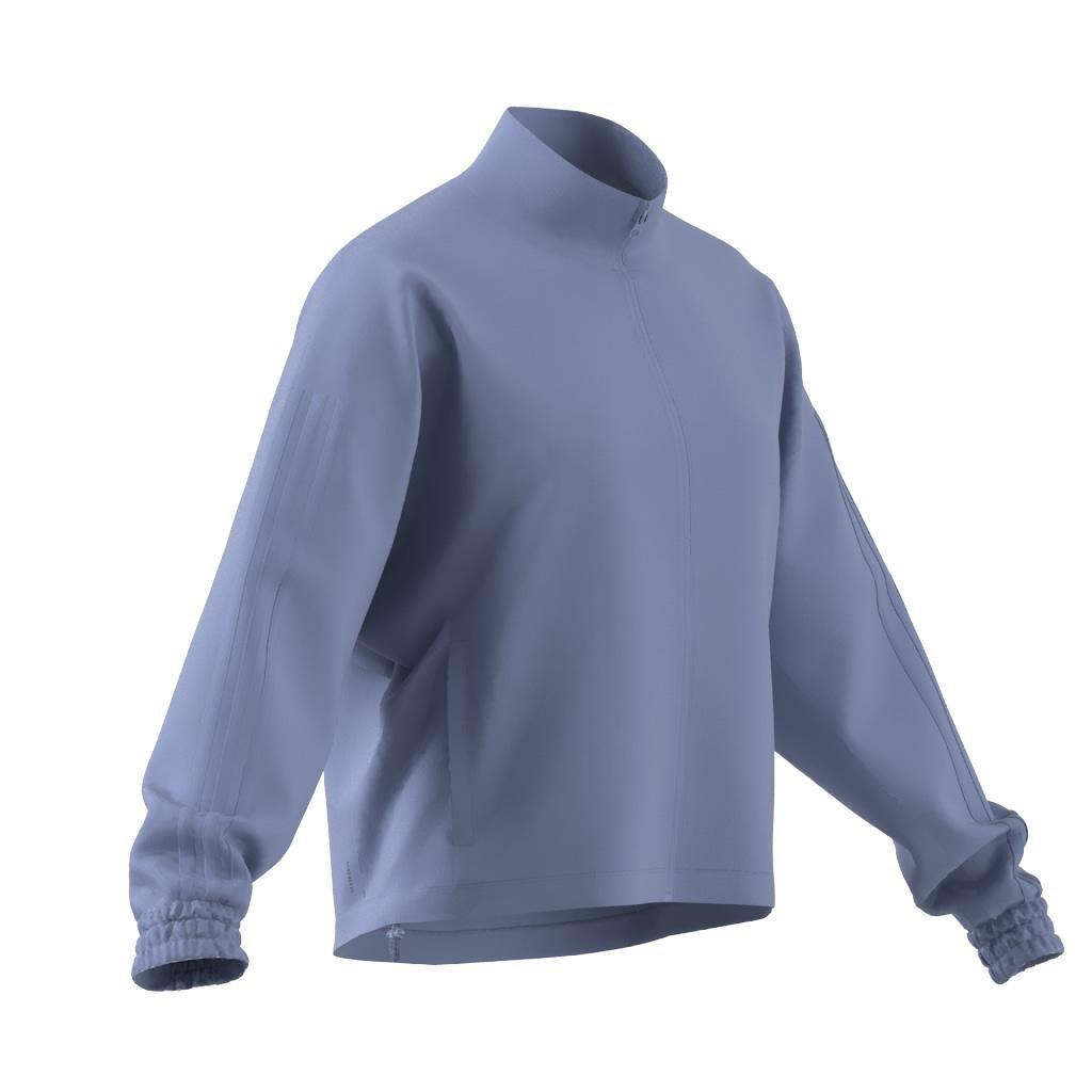 Pacer All Gym Tonal 3-Stripes Woven Jacket, Blue, A901_ONE, large image number 13