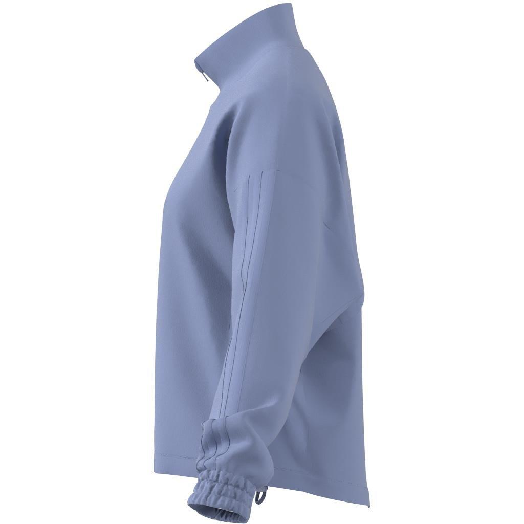 Pacer All Gym Tonal 3-Stripes Woven Jacket, Blue, A901_ONE, large image number 14