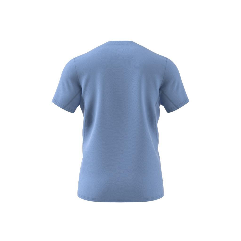 Adizero Essentials Running T-Shirt, Blue, A901_ONE, large image number 7