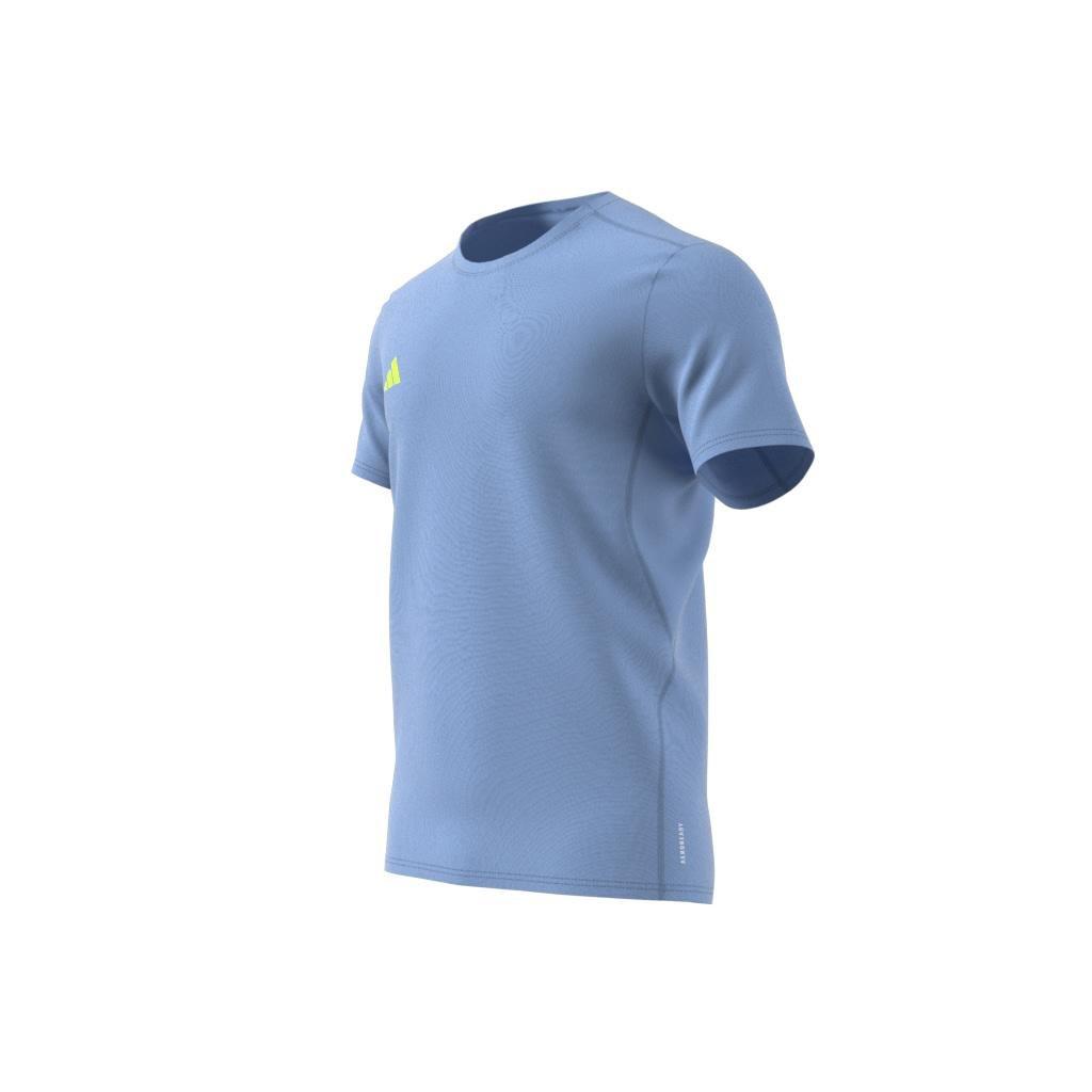 Adizero Essentials Running T-Shirt, Blue, A901_ONE, large image number 10