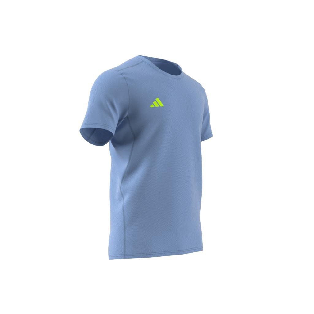 Adizero Essentials Running T-Shirt, Blue, A901_ONE, large image number 11