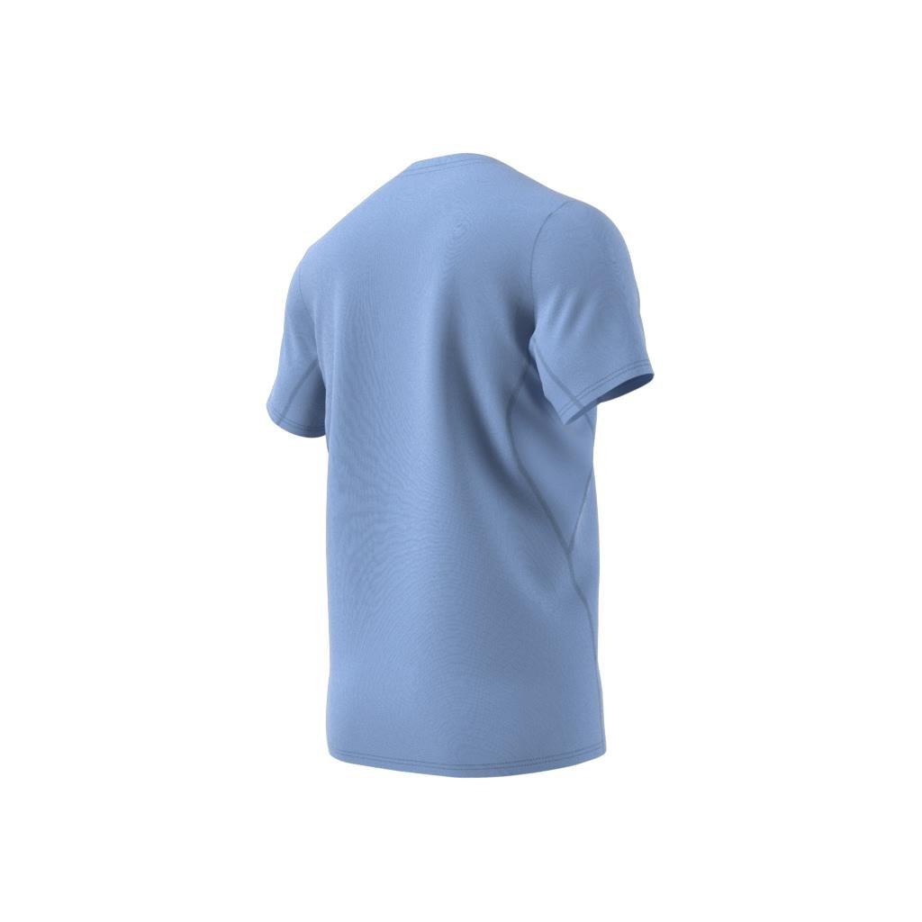 Adizero Essentials Running T-Shirt, Blue, A901_ONE, large image number 13