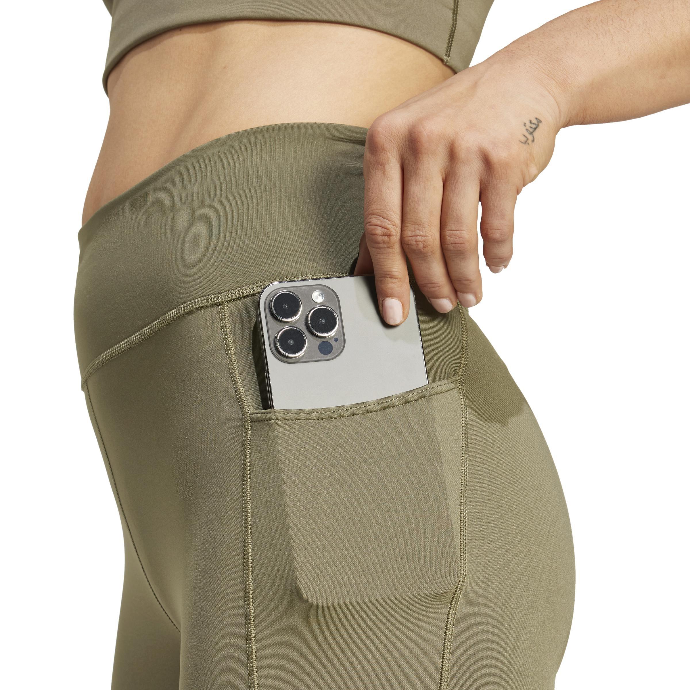 Own the Run Full-Length Leggings, Green, A901_ONE, large image number 4