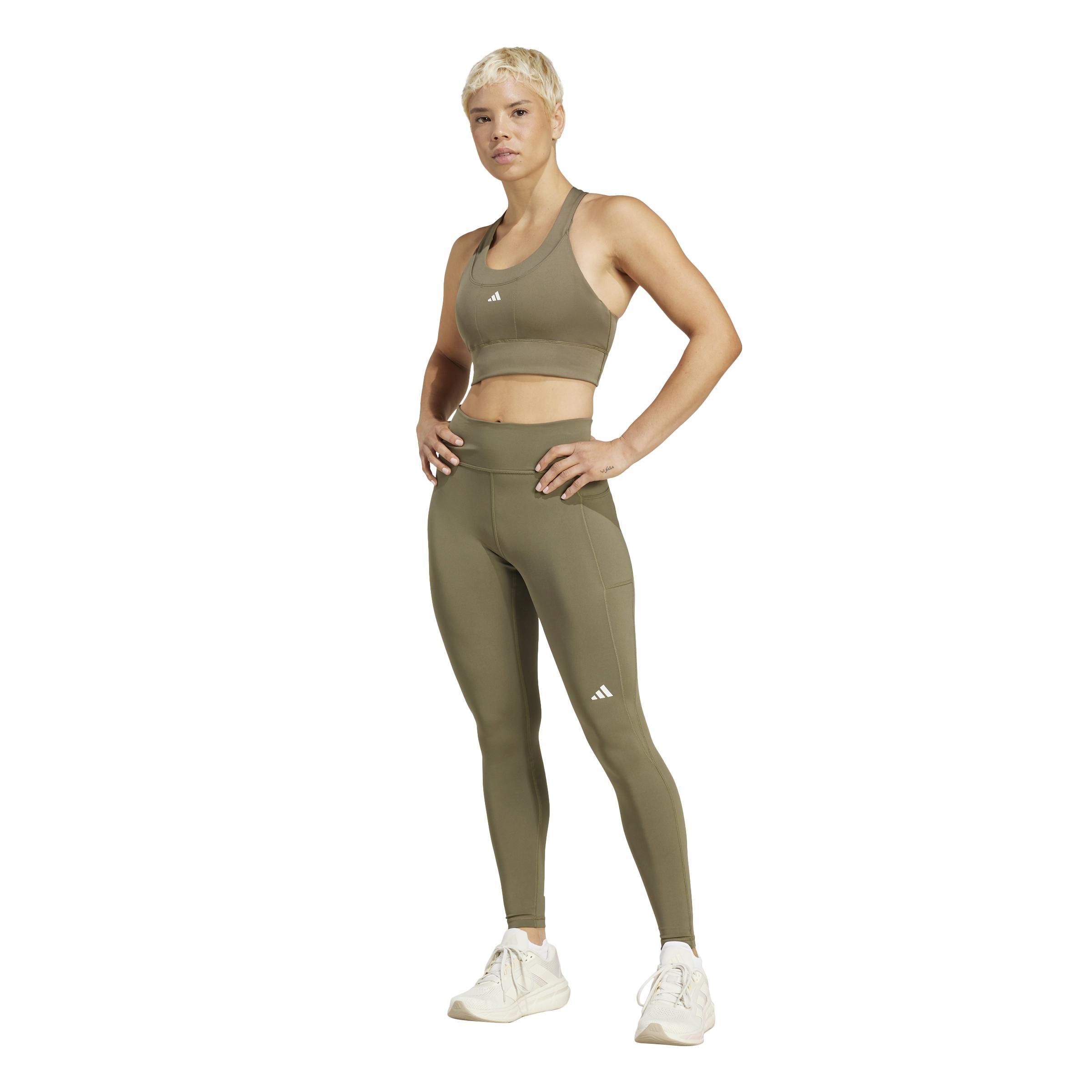 Own the Run Full-Length Leggings, Green, A901_ONE, large image number 5