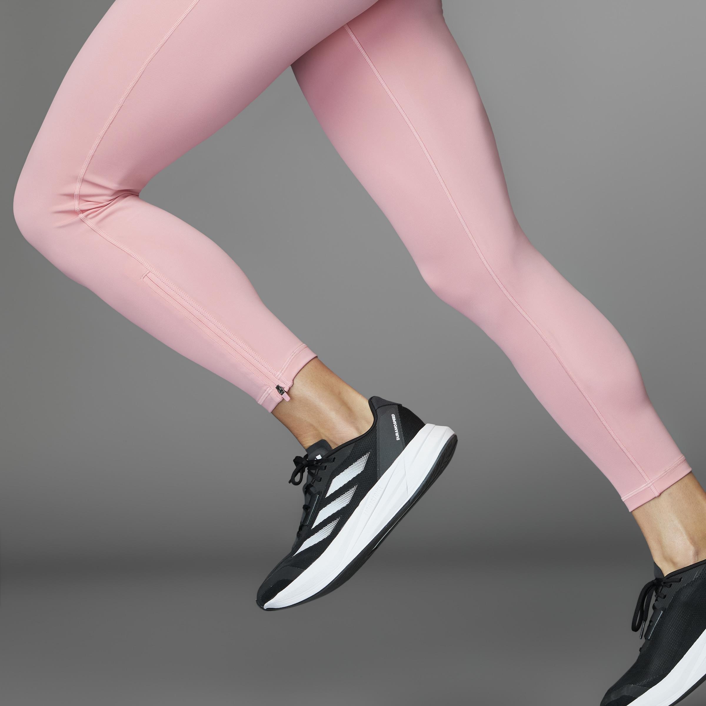Adizero Essentials Full-Length Leggings, Pink, , large image number 8