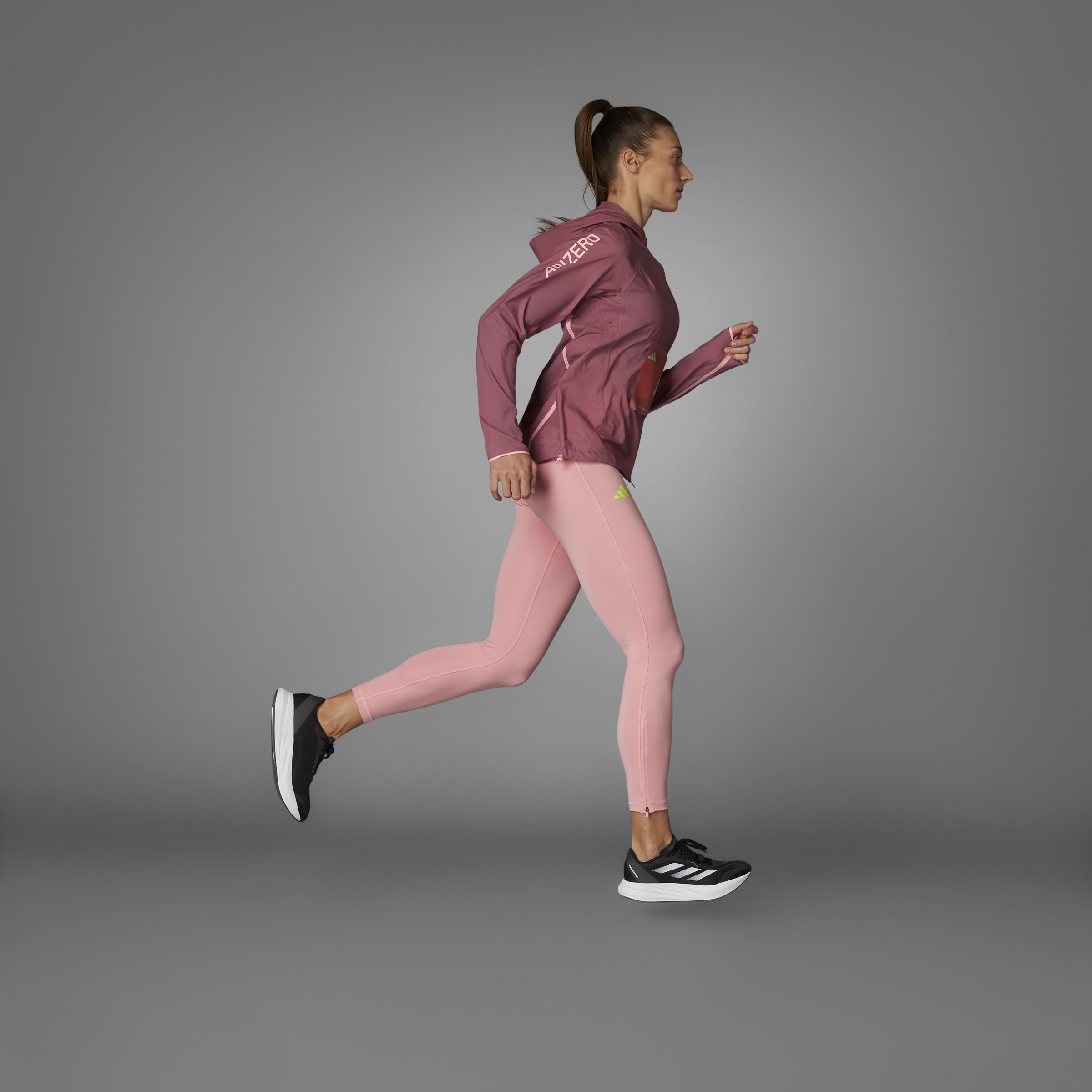 Adizero Essentials Full-Length Leggings, Pink, A901_ONE, large image number 14