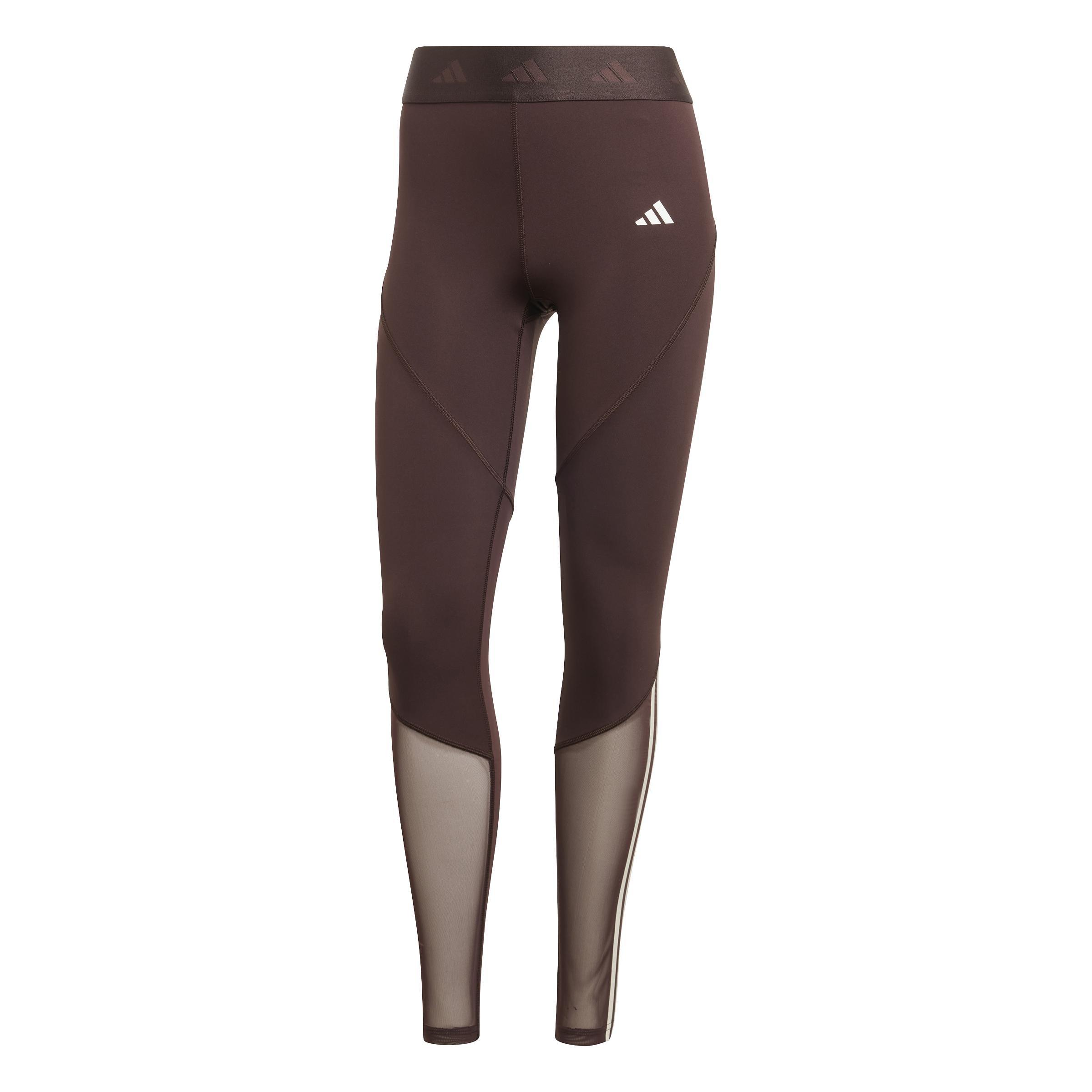 Hyperglam Full-Length Leggings, Brown, , large image number 1