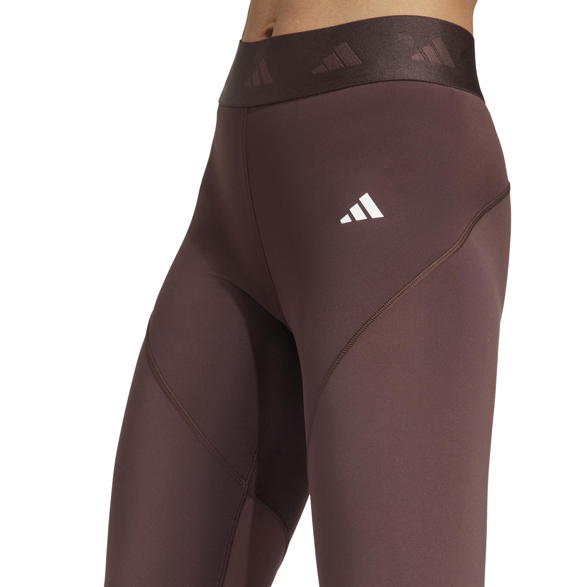 Hyperglam Full-Length Leggings, Brown, , large image number 4