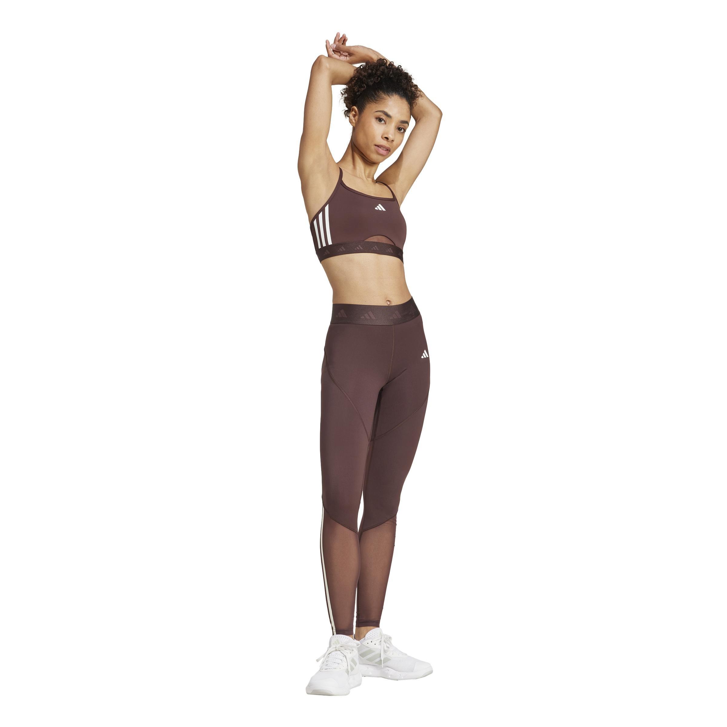 Hyperglam Full-Length Leggings, Brown, , large image number 6