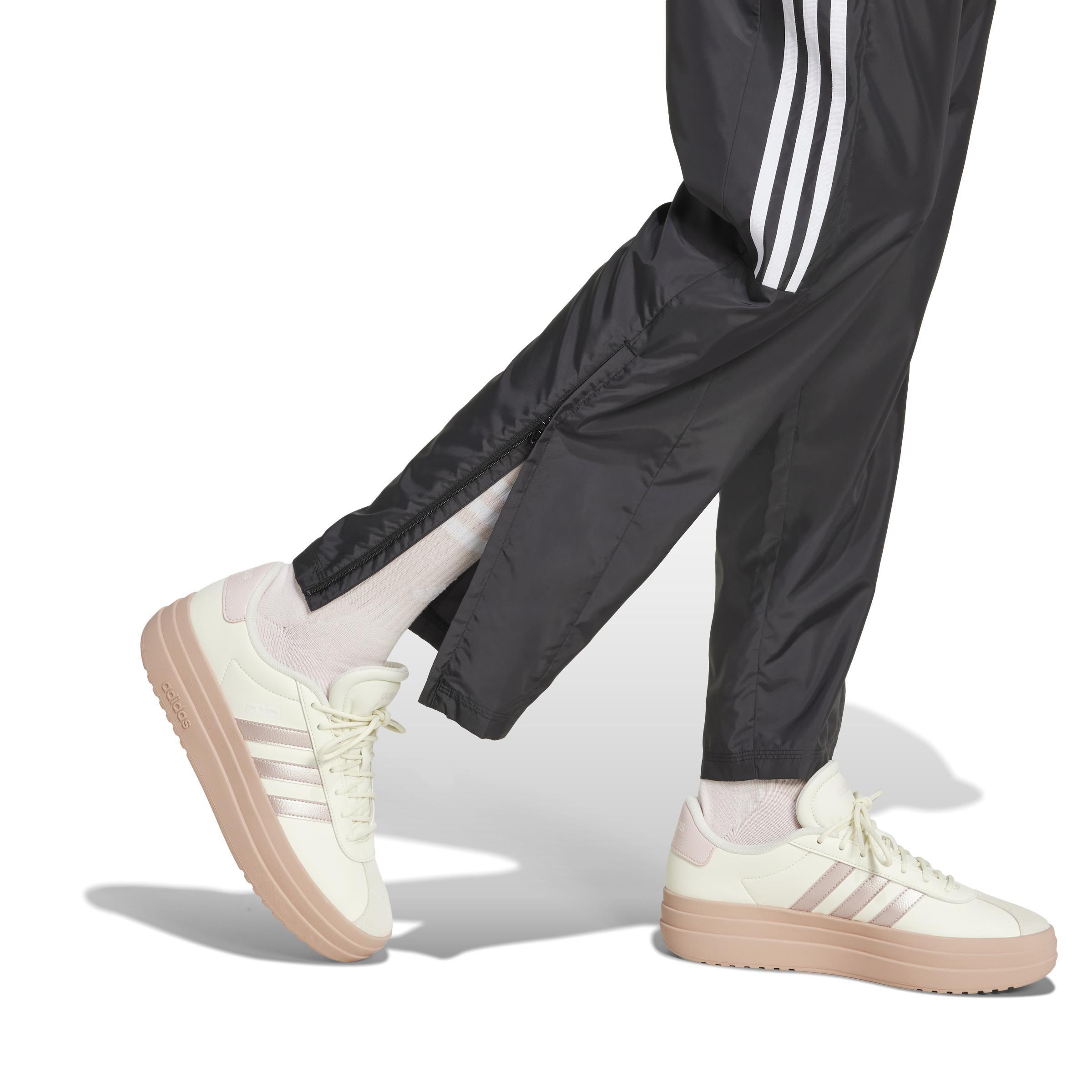 Tiro Cut 3-Stripes Summer Woven Pants, Black, A901_ONE, large image number 4