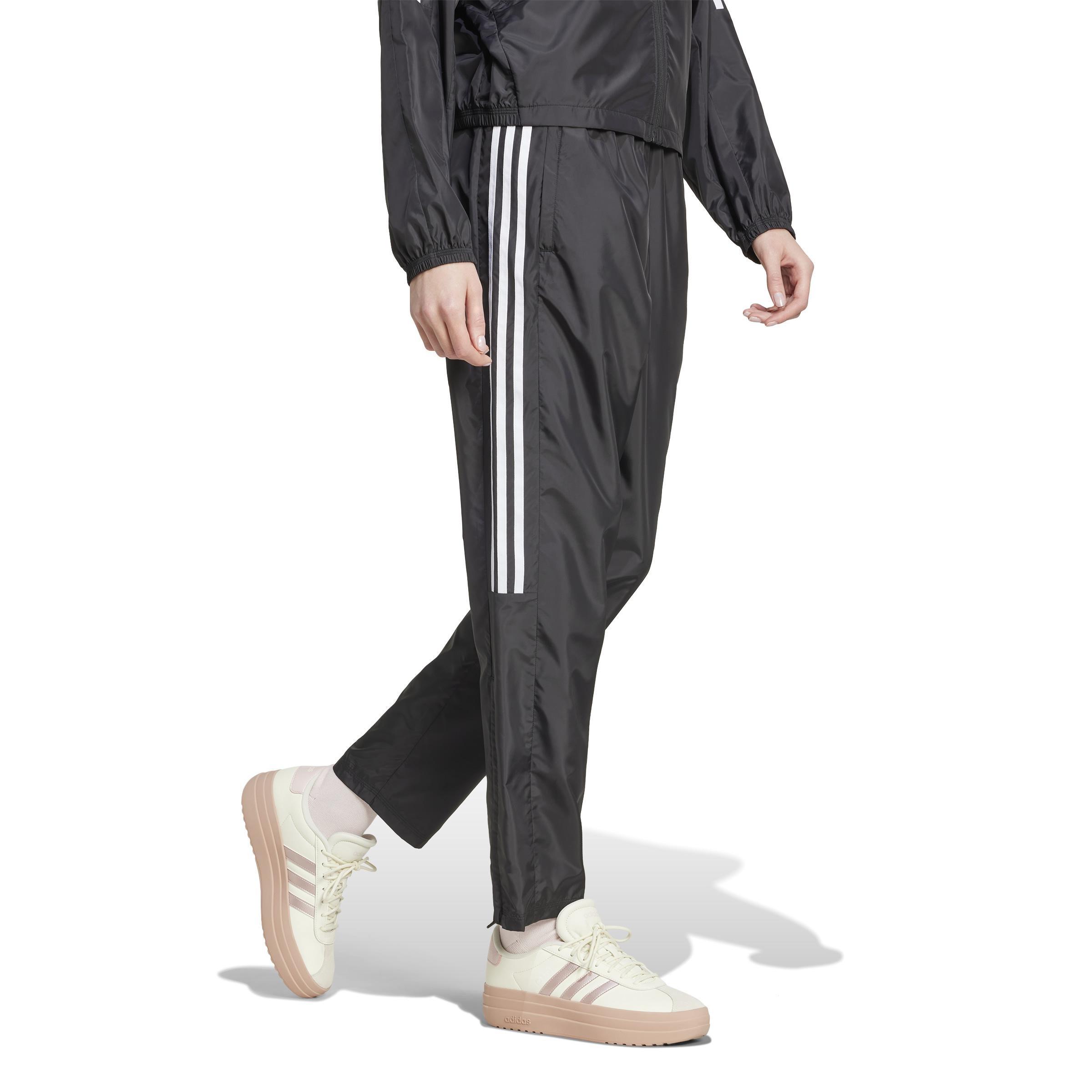 Tiro Cut 3-Stripes Summer Woven Pants, Black, A901_ONE, large image number 8
