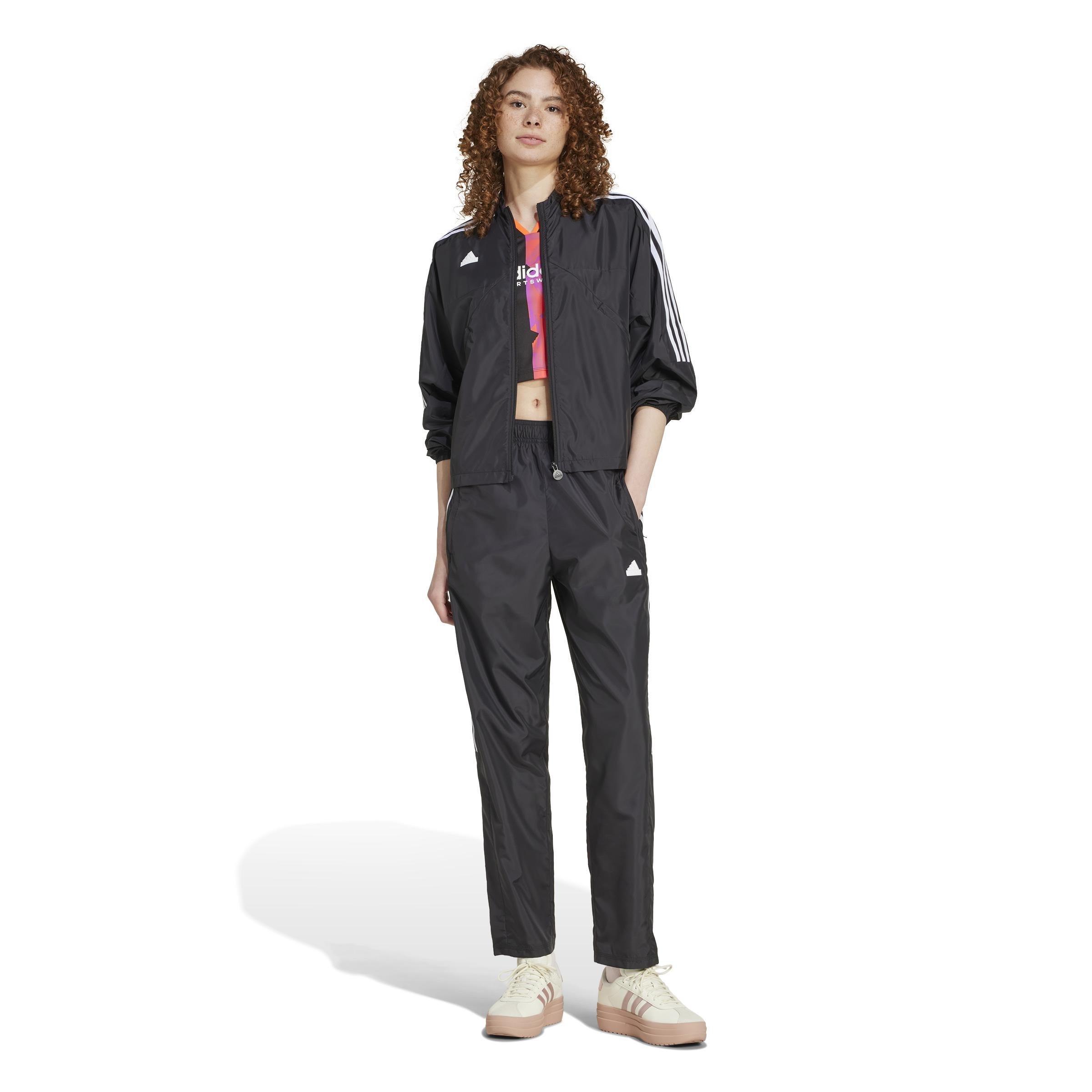 Tiro Cut 3-Stripes Summer Woven Pants, Black, A901_ONE, large image number 13