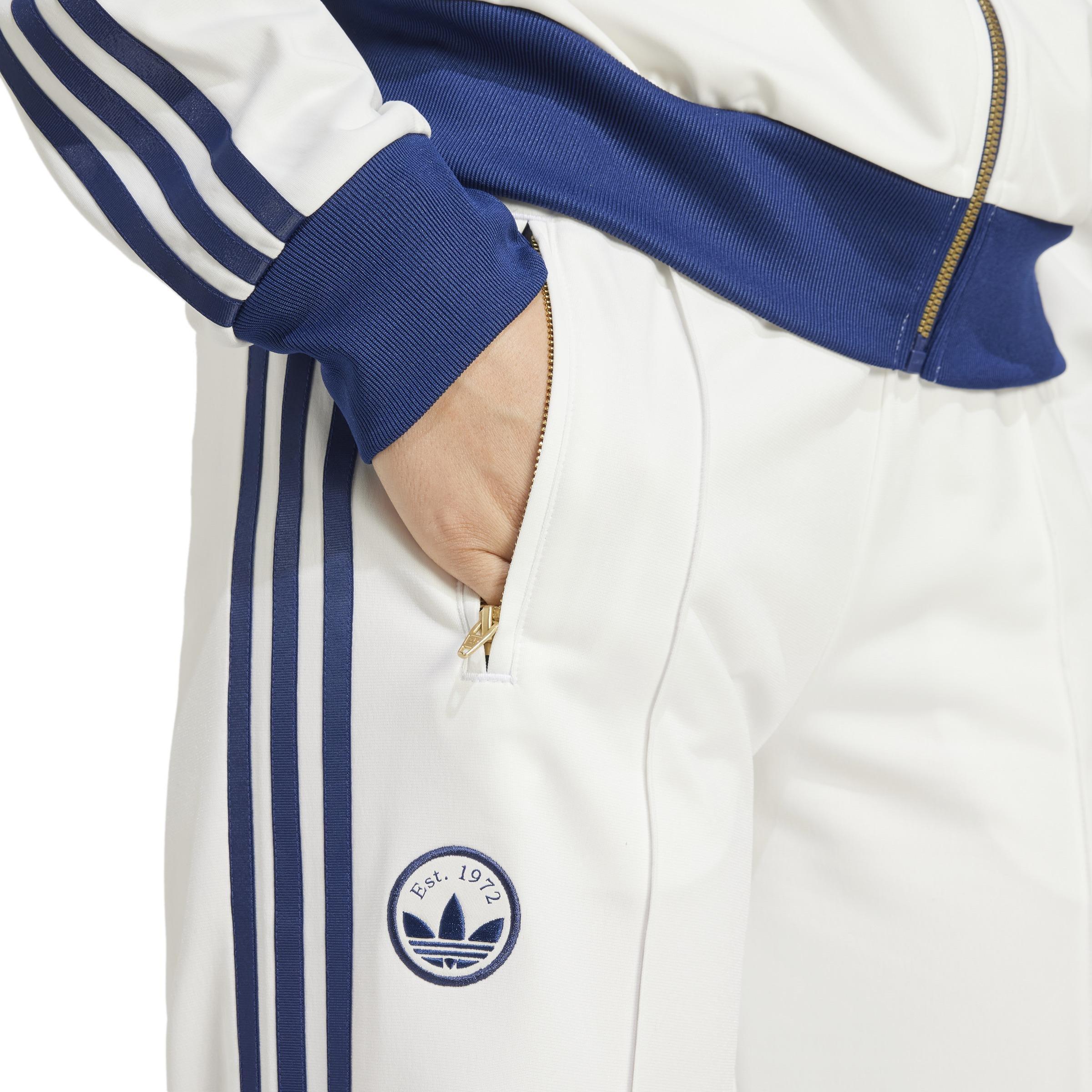 Firebird Badge Track Tracksuit Bottoms, White, A901_ONE, large image number 4