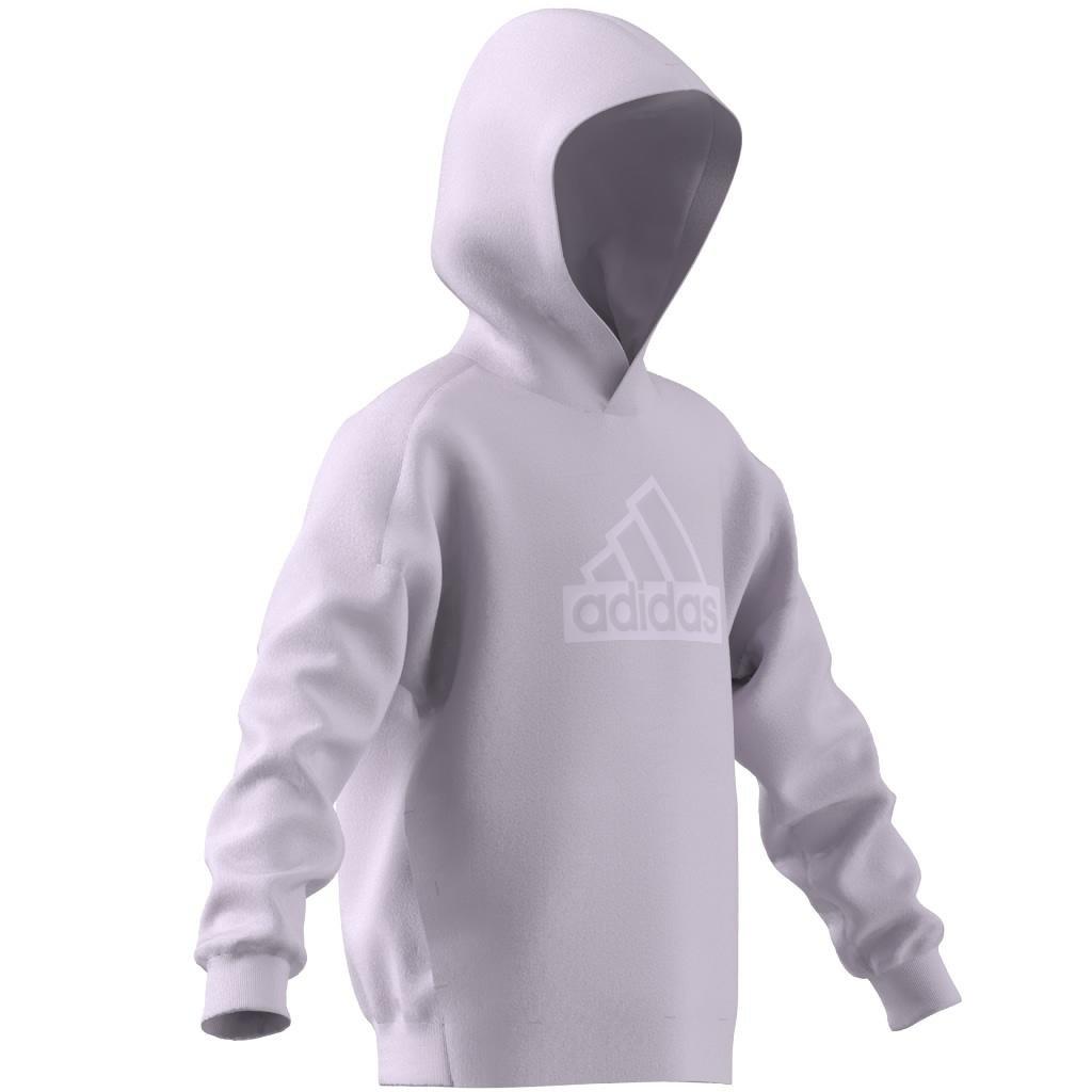 Unisex Kids Future Icons Logo Hooded Sweatshirt, Purple, A901_ONE, large image number 6