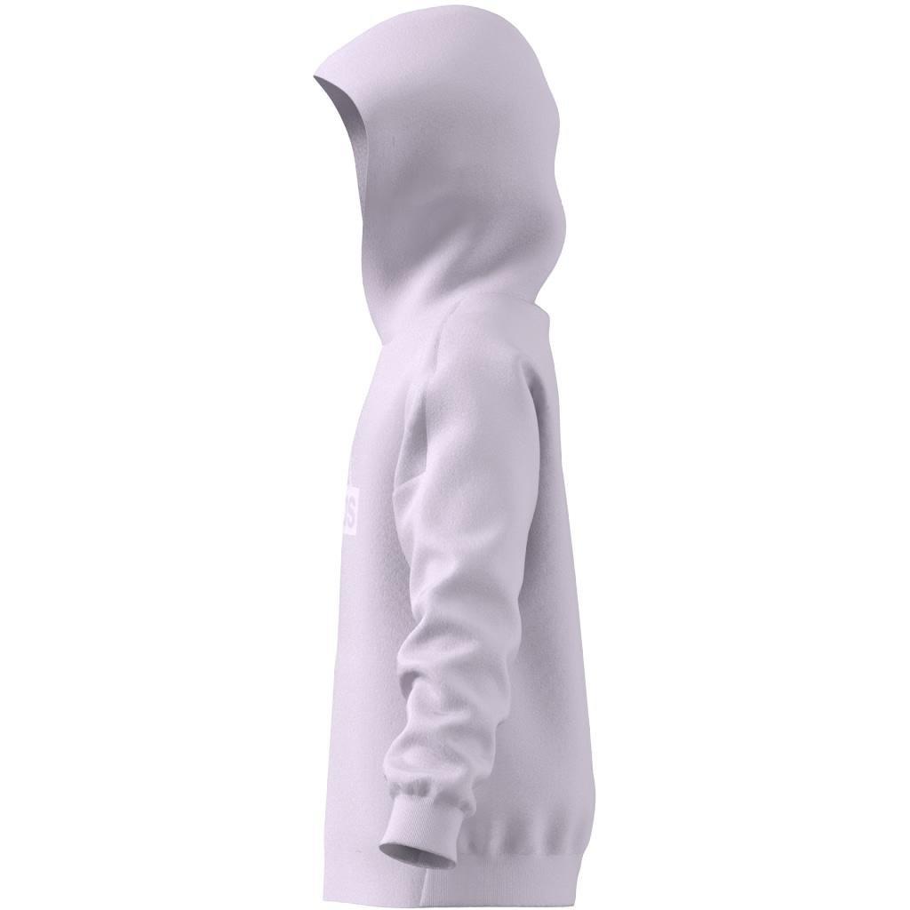 Unisex Kids Future Icons Logo Hooded Sweatshirt, Purple, A901_ONE, large image number 8