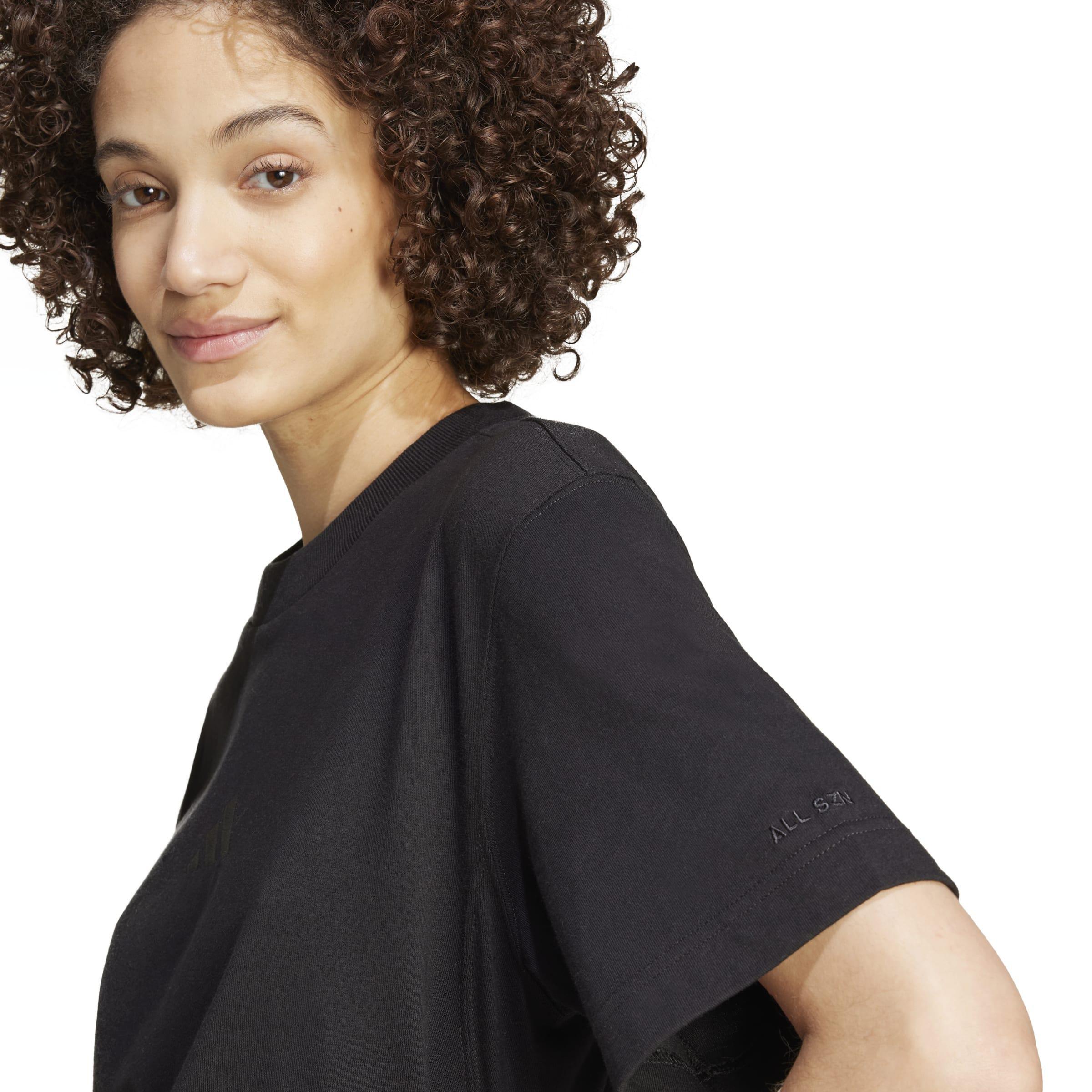 ALL SZN Loose T-Shirt, Black, A901_ONE, large image number 4