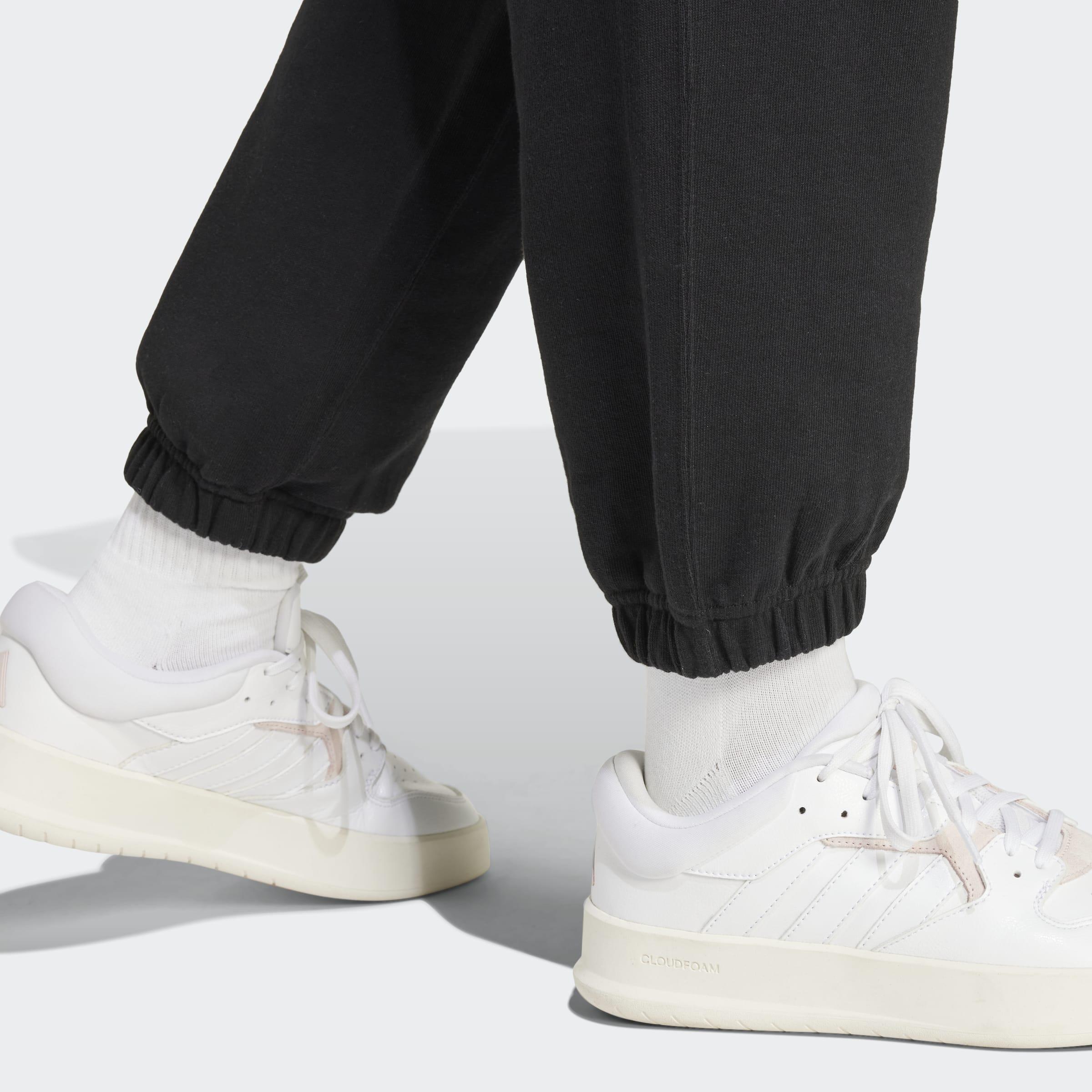 ALL SZN French Terry Loose Joggers, Black, A901_ONE, large image number 3