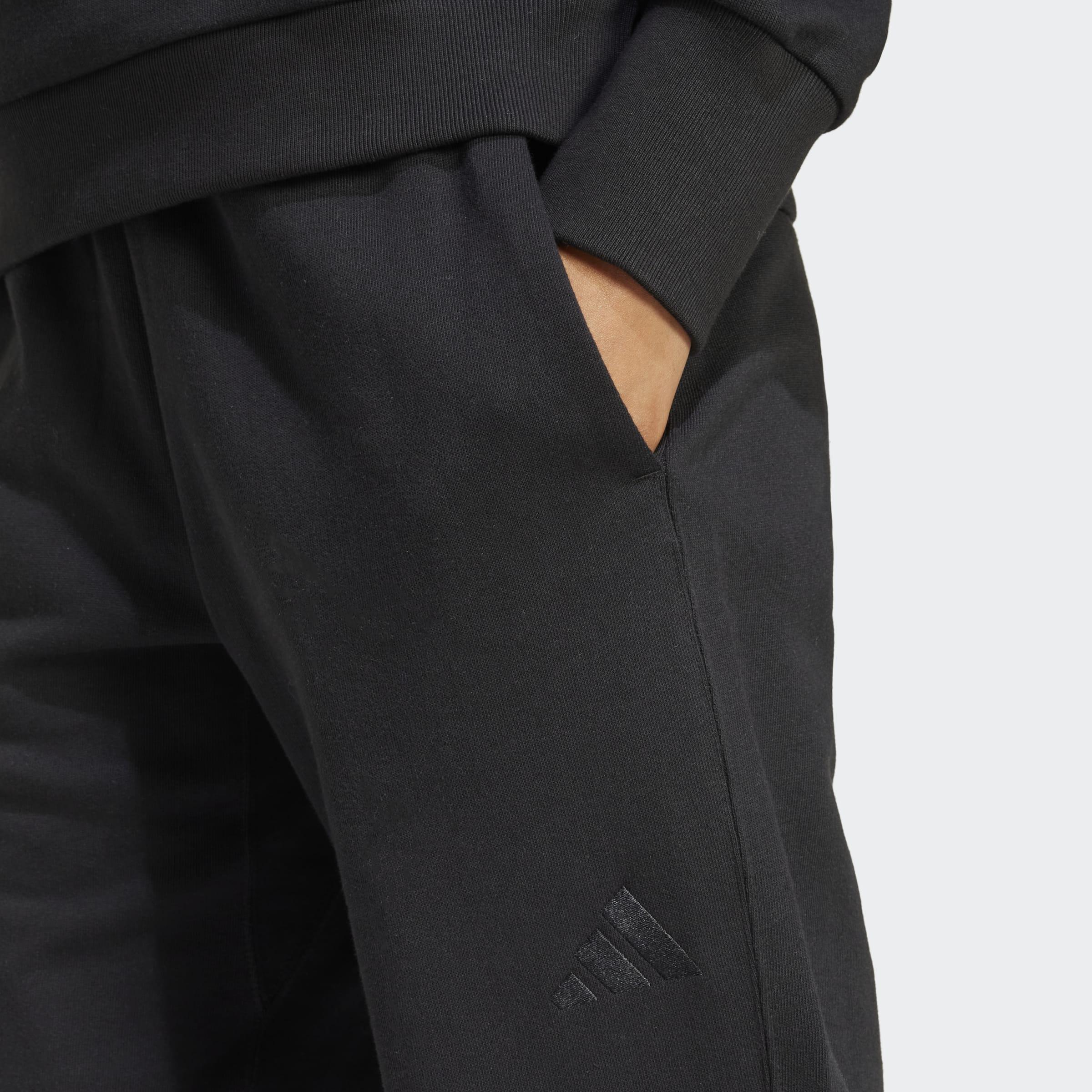ALL SZN French Terry Loose Joggers, Black, A901_ONE, large image number 4