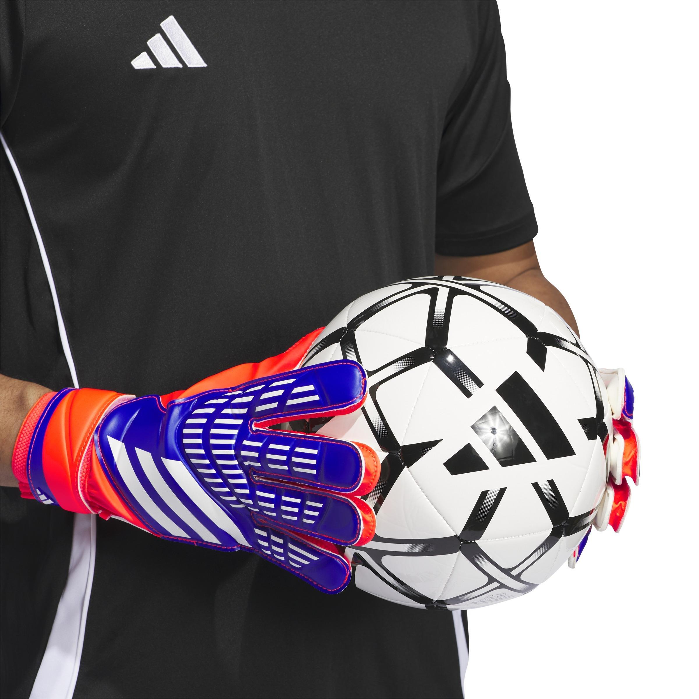 Unisex Predator Training Goalkeeper Gloves, Blue, , large image number 2