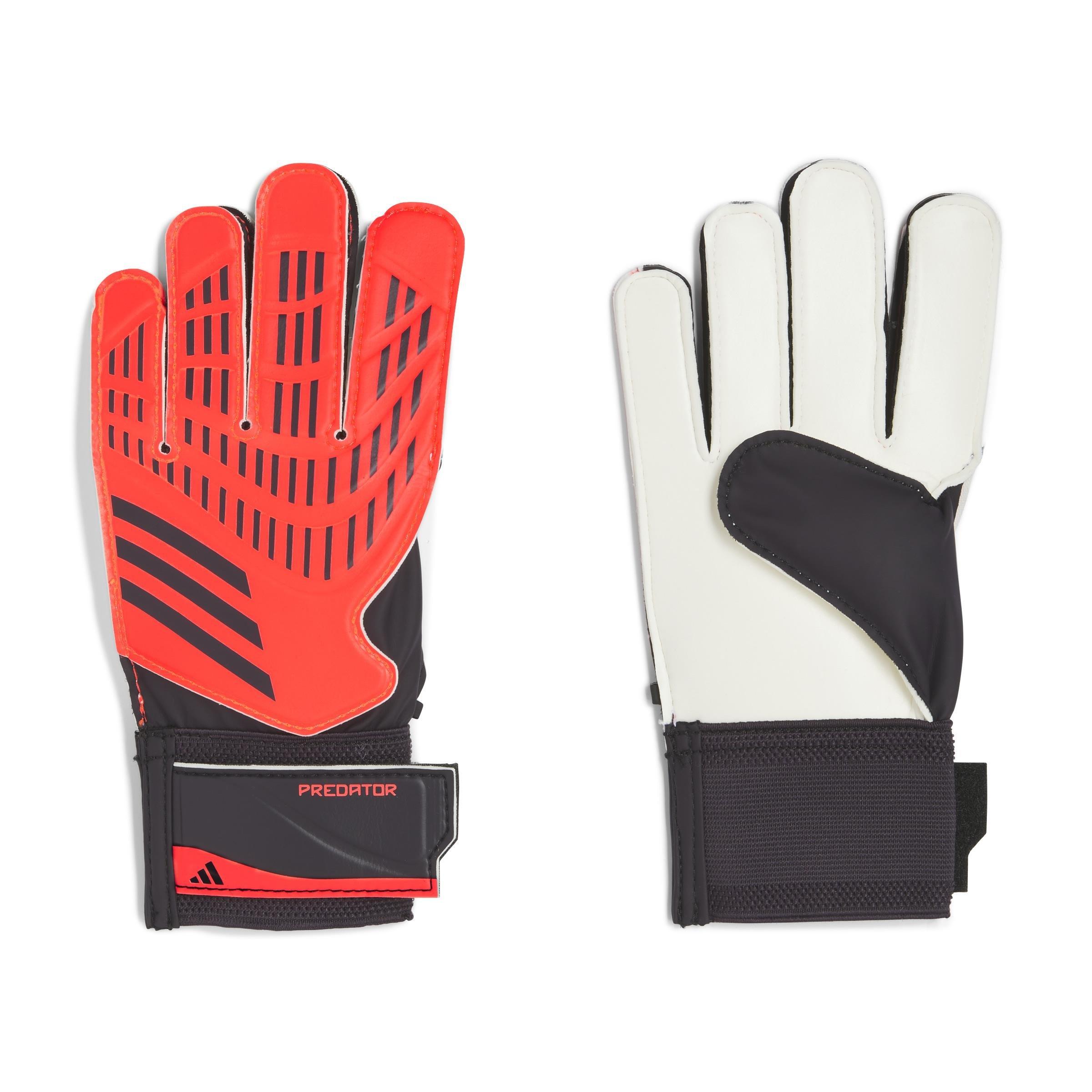 Unisex Kids Predator Training Goalkeeper Gloves, Red, , large image number 0