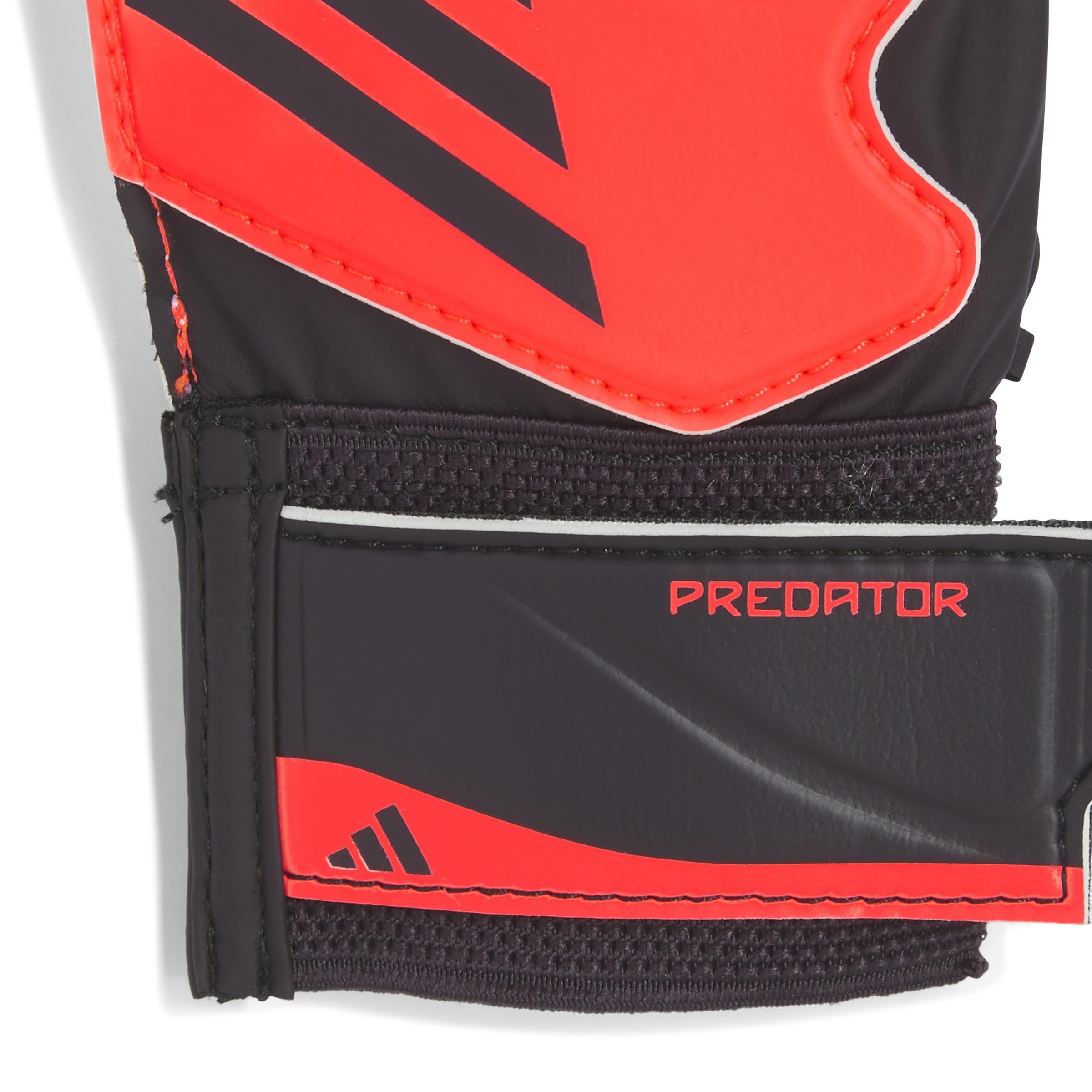 Unisex Kids Predator Training Goalkeeper Gloves, Red, , large image number 2